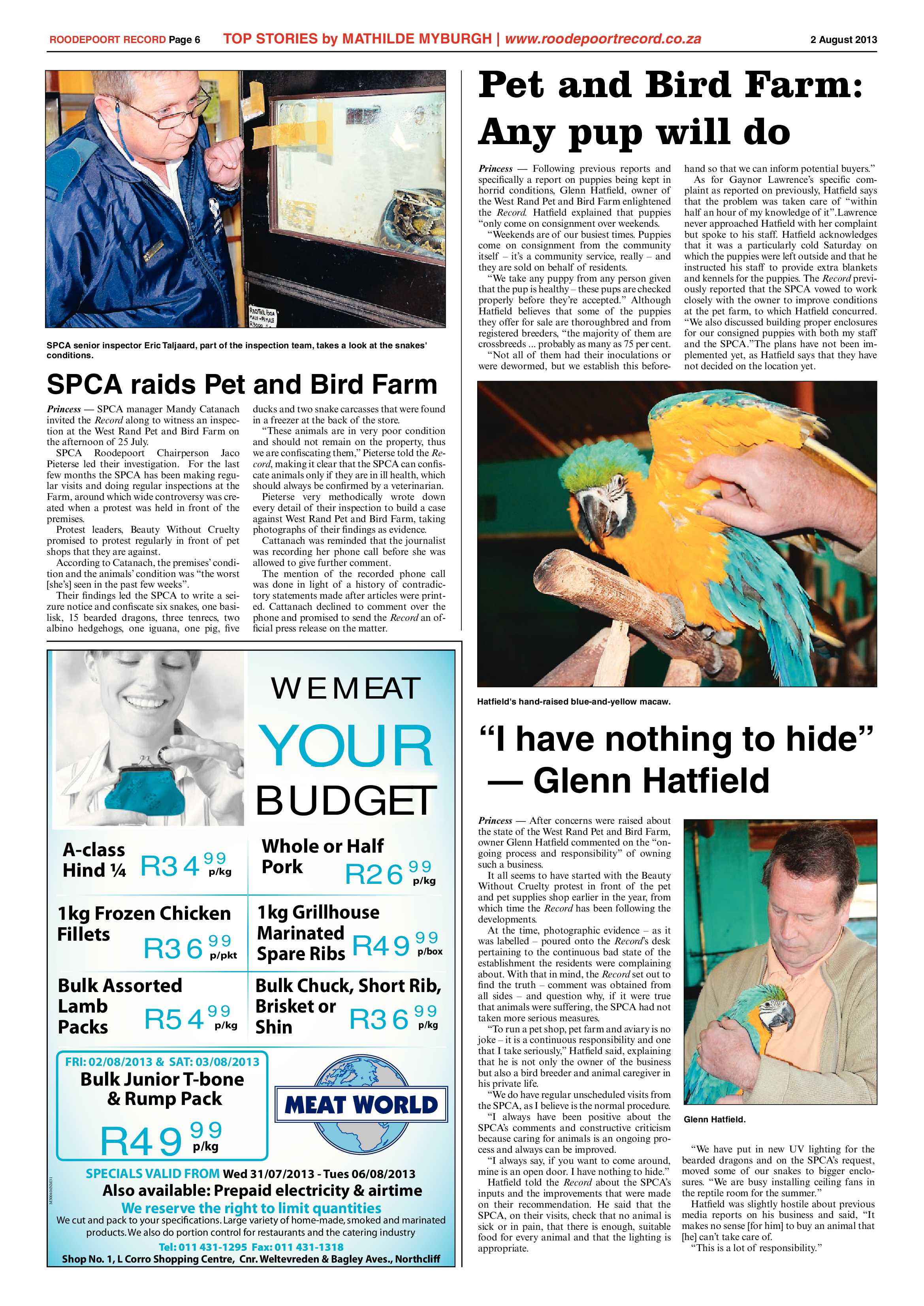 Roodepoort Record 17 June 2016 page 6