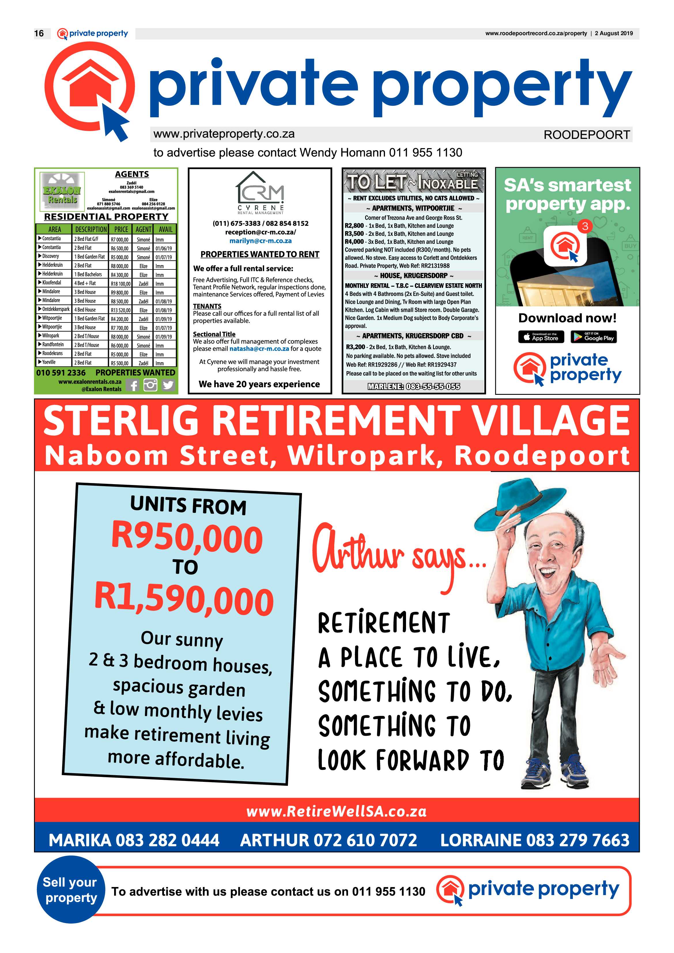 Roodepoort Record 2 August 2019 page 16