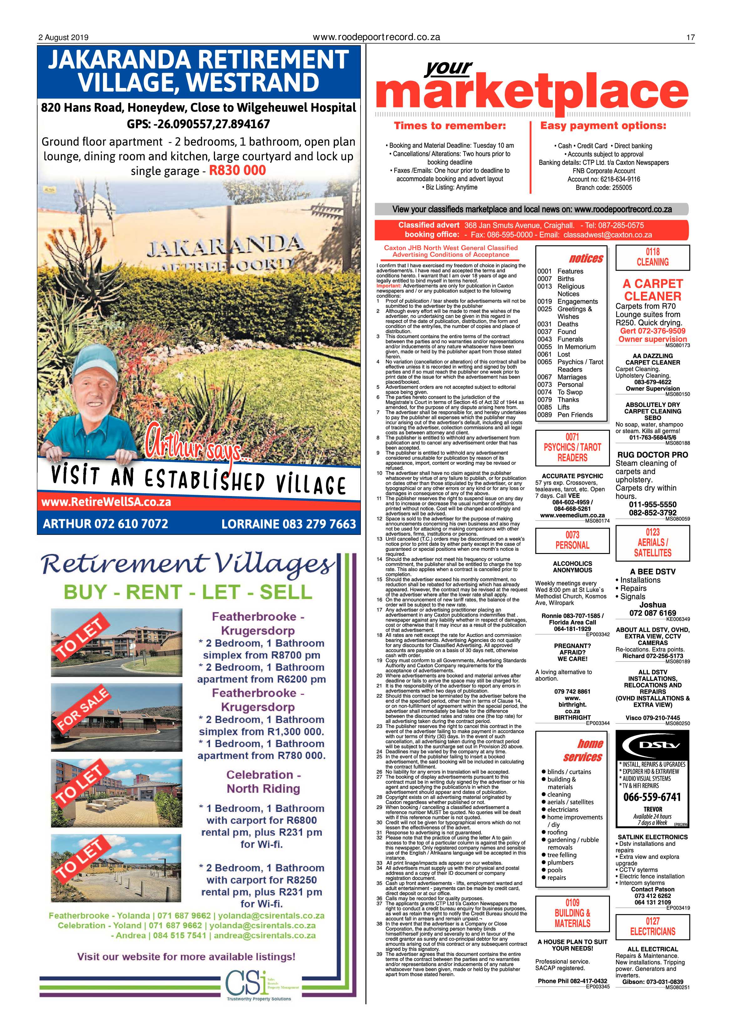 Roodepoort Record 2 August 2019 page 17
