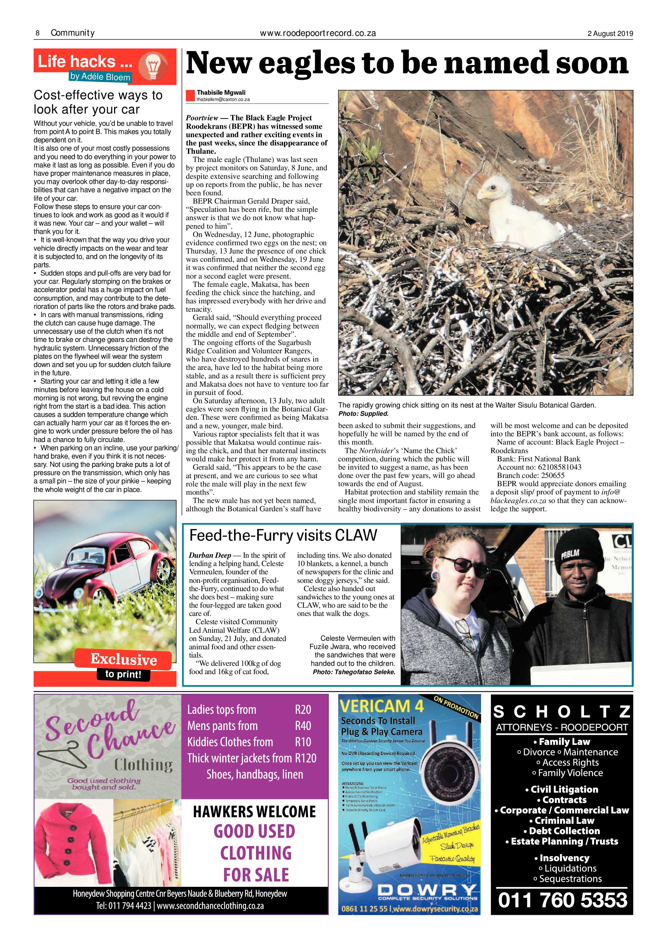 Roodepoort Record 2 August 2019 page 8