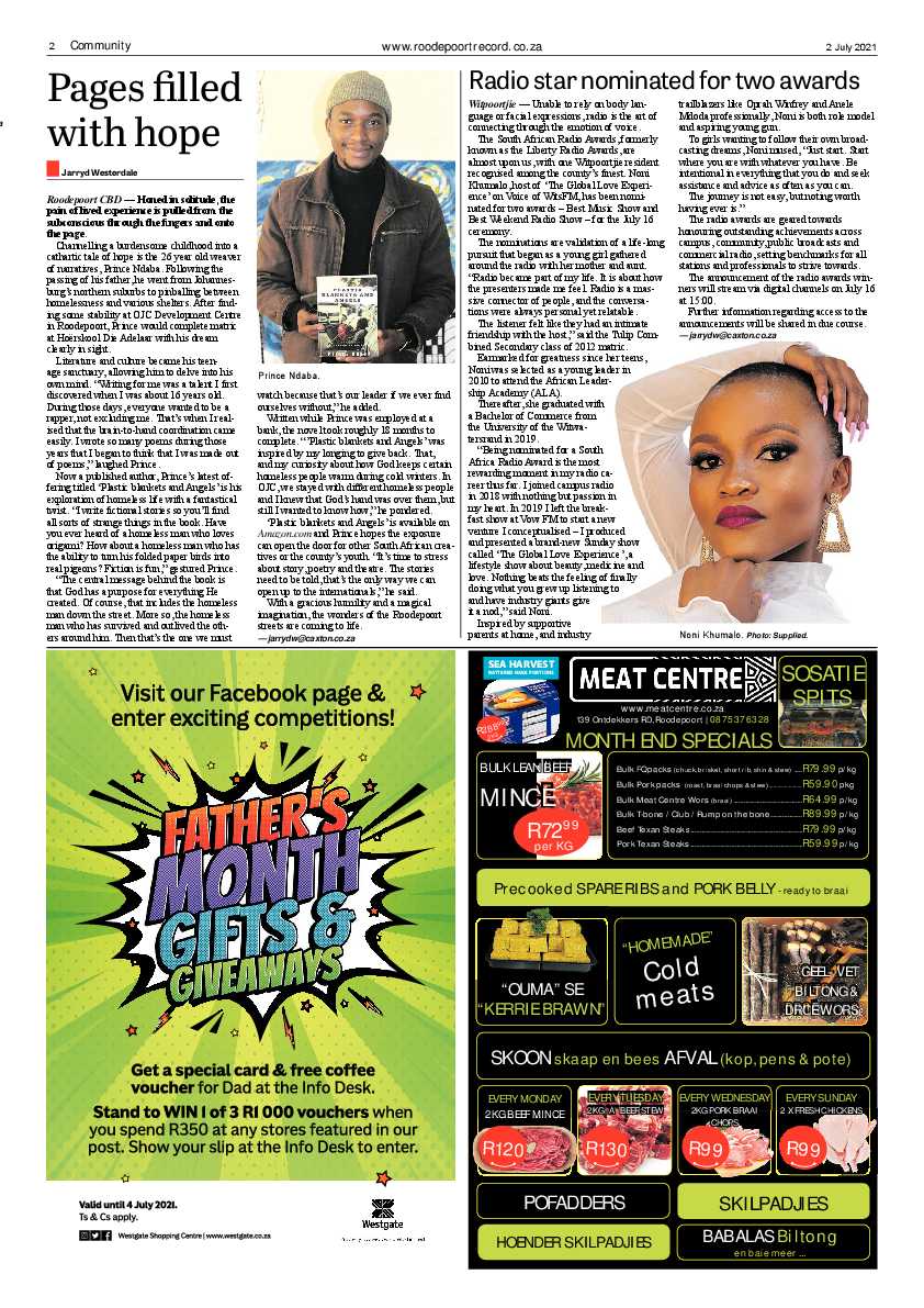 Roodepoort Record 2 July 2021 page 2