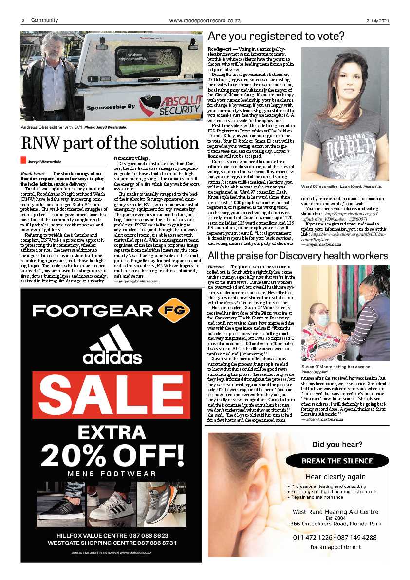 Roodepoort Record 2 July 2021 page 6