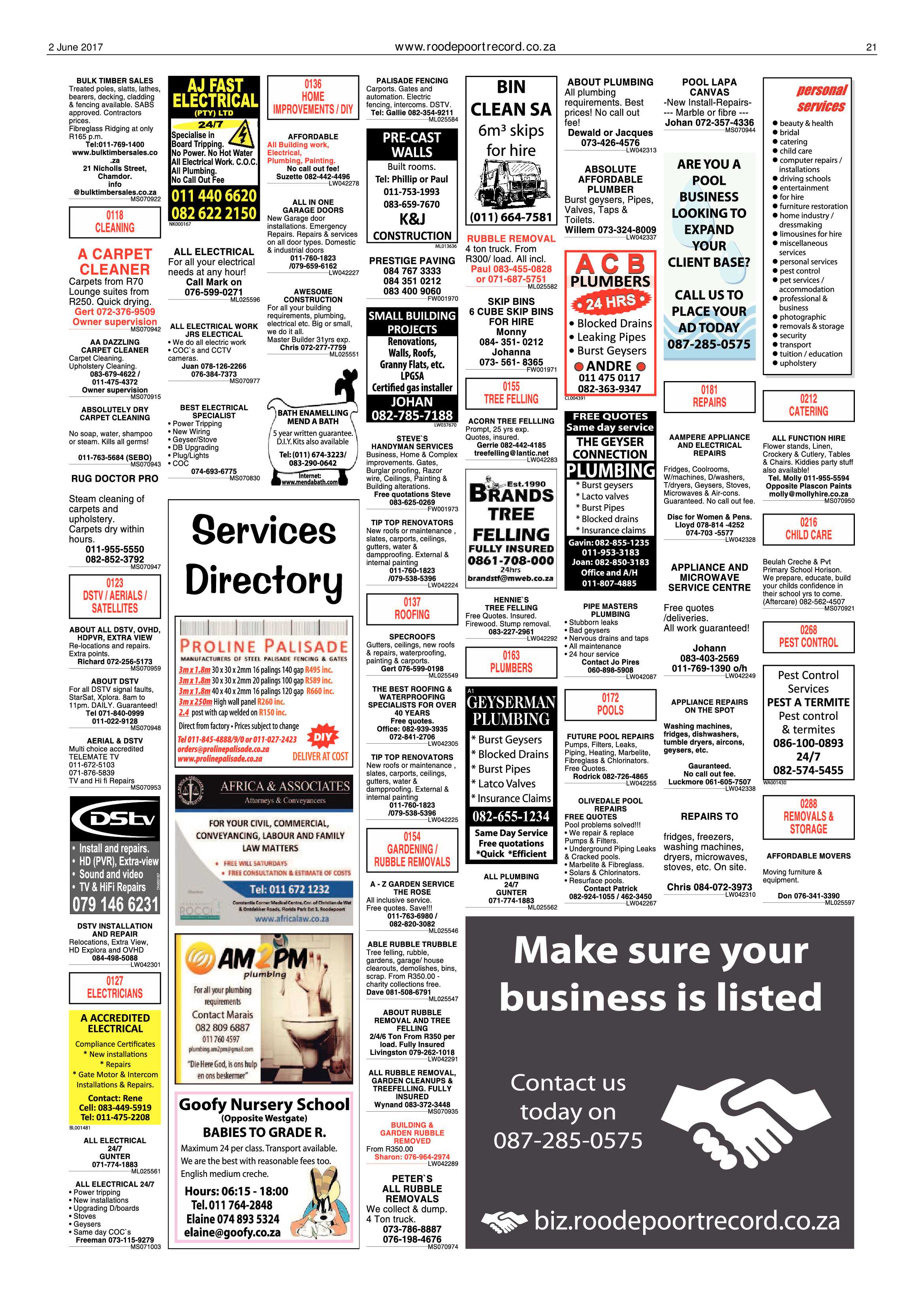 Roodepoort Record 2 June 2017 page 21