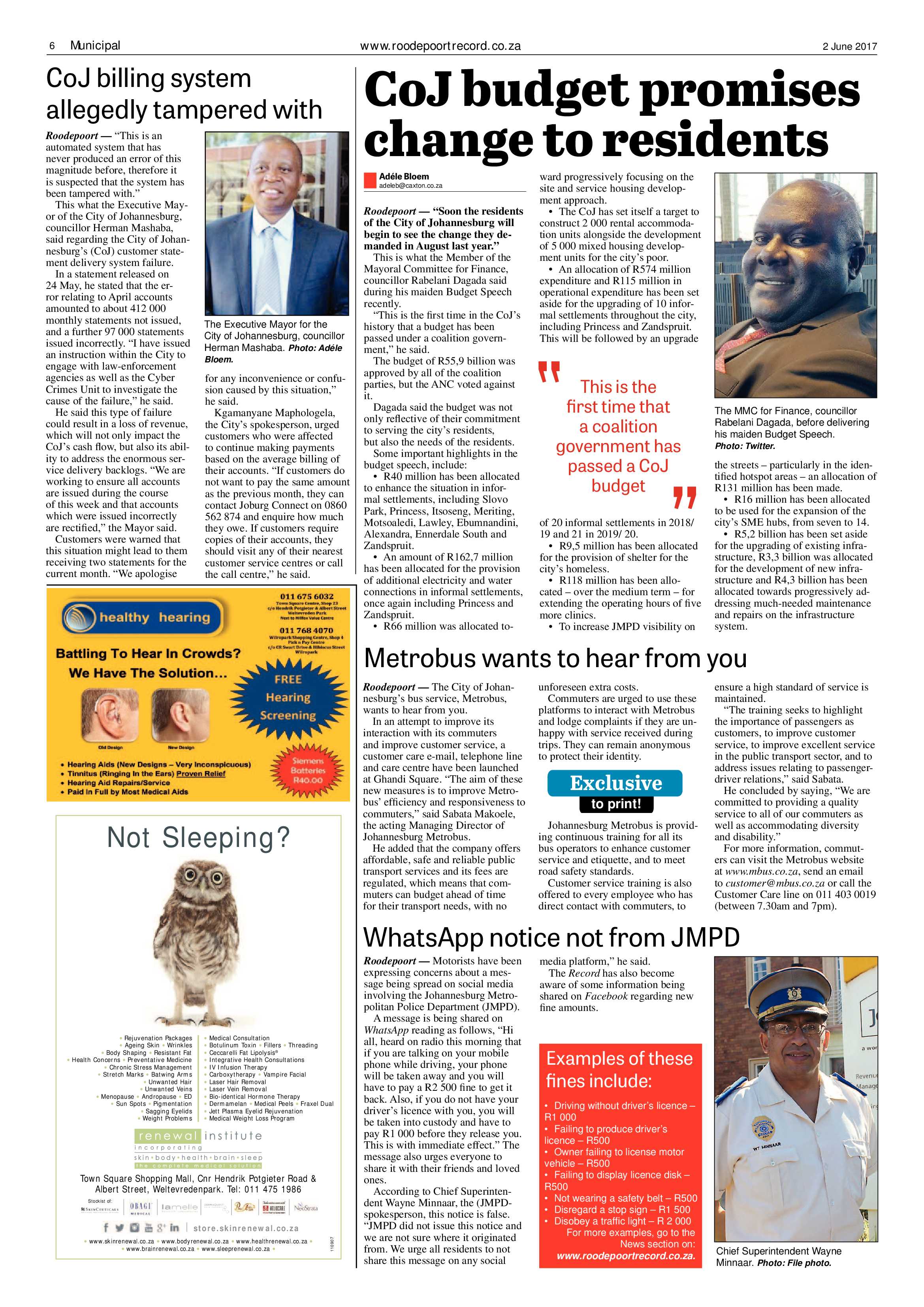 Roodepoort Record 2 June 2017 page 6