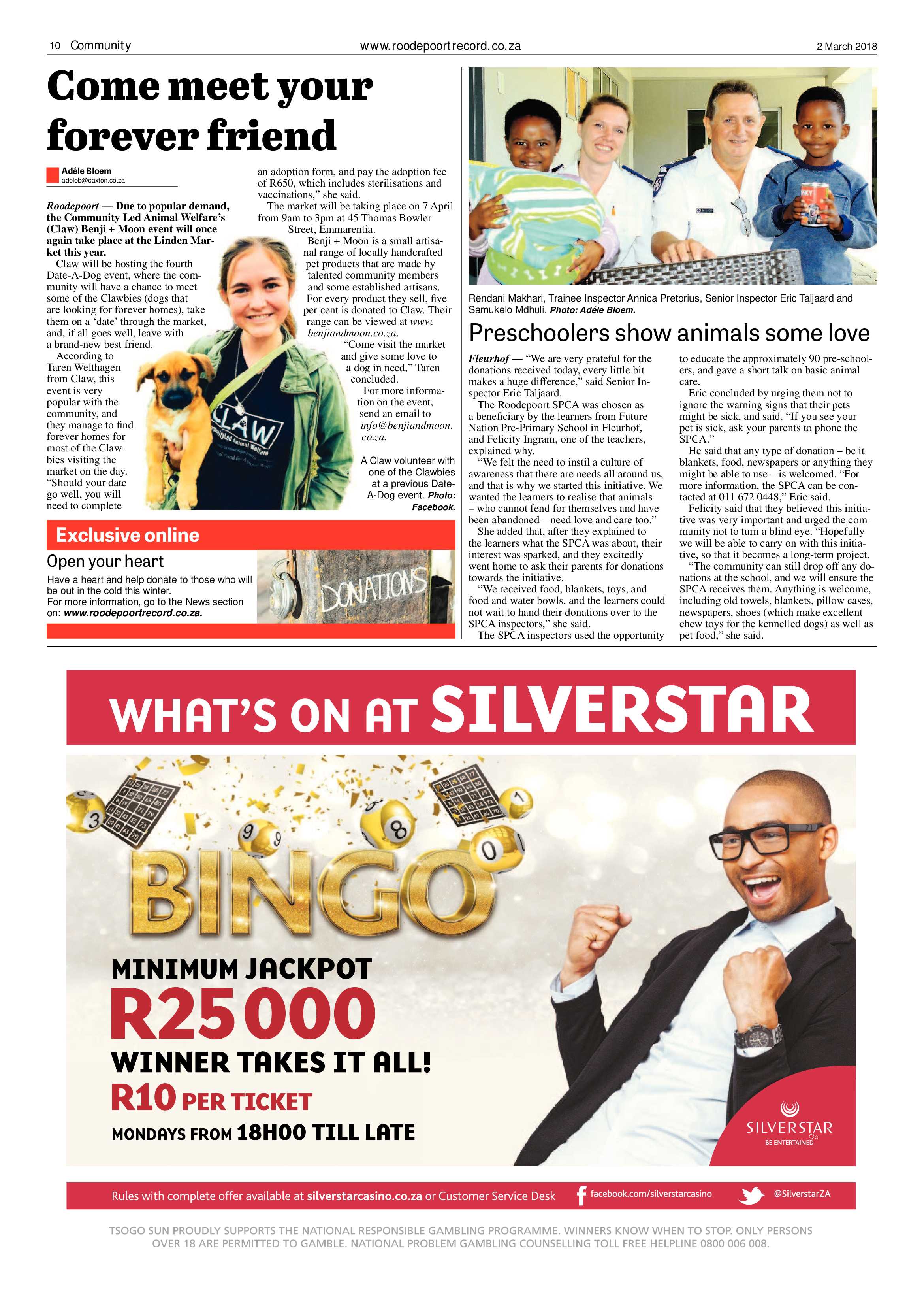 Roodepoort Record 2 March 2018 page 10