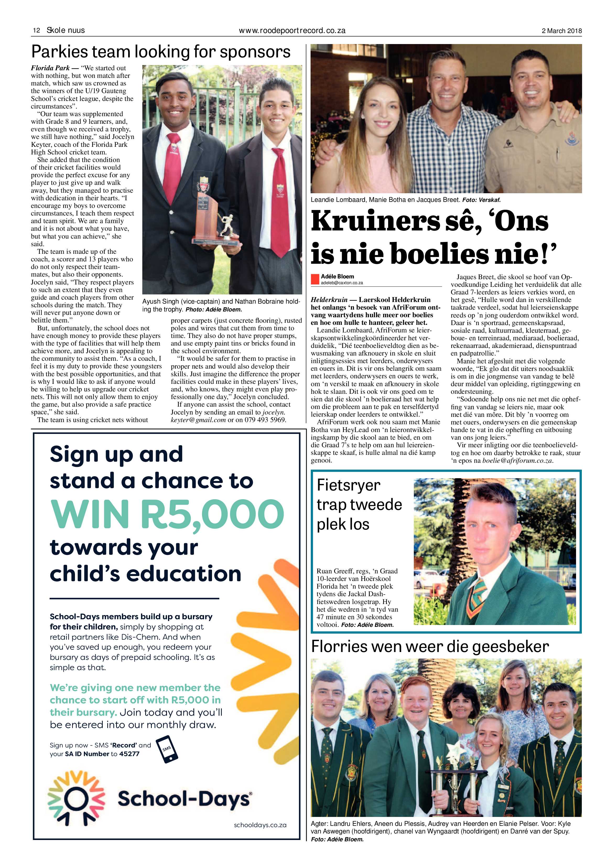Roodepoort Record 2 March 2018 page 12