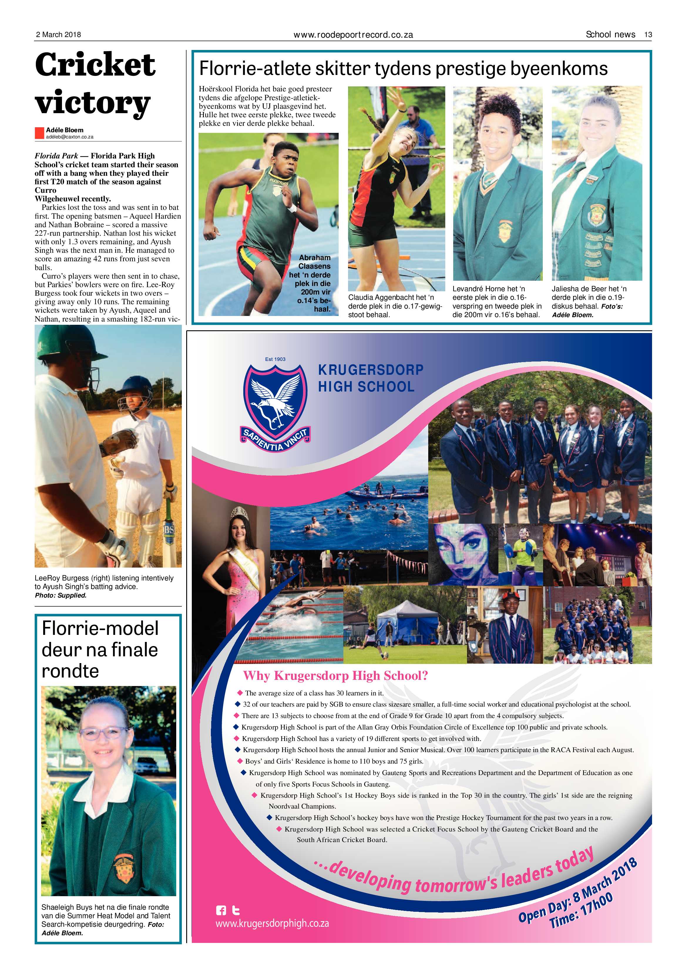 Roodepoort Record 2 March 2018 page 13