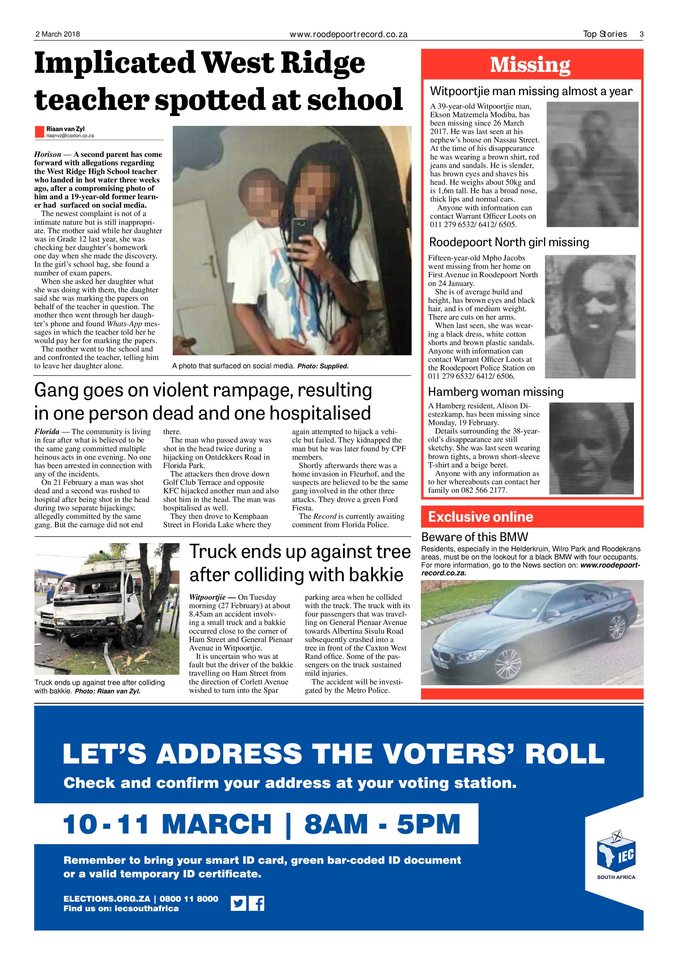 Roodepoort Record 2 March 2018 page 3