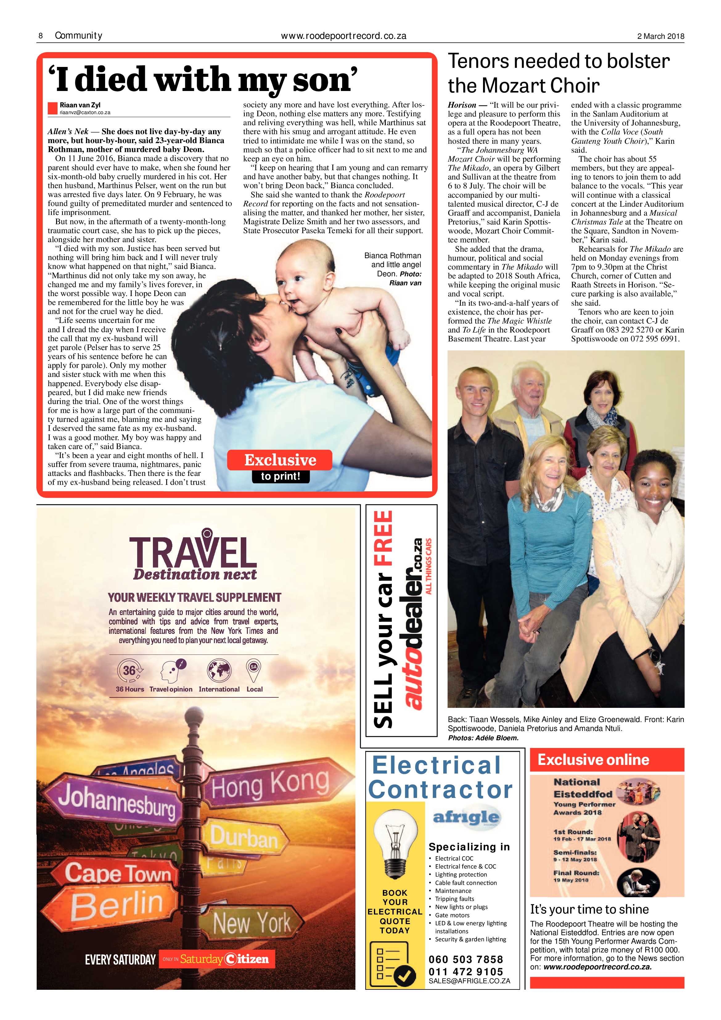 Roodepoort Record 2 March 2018 page 8