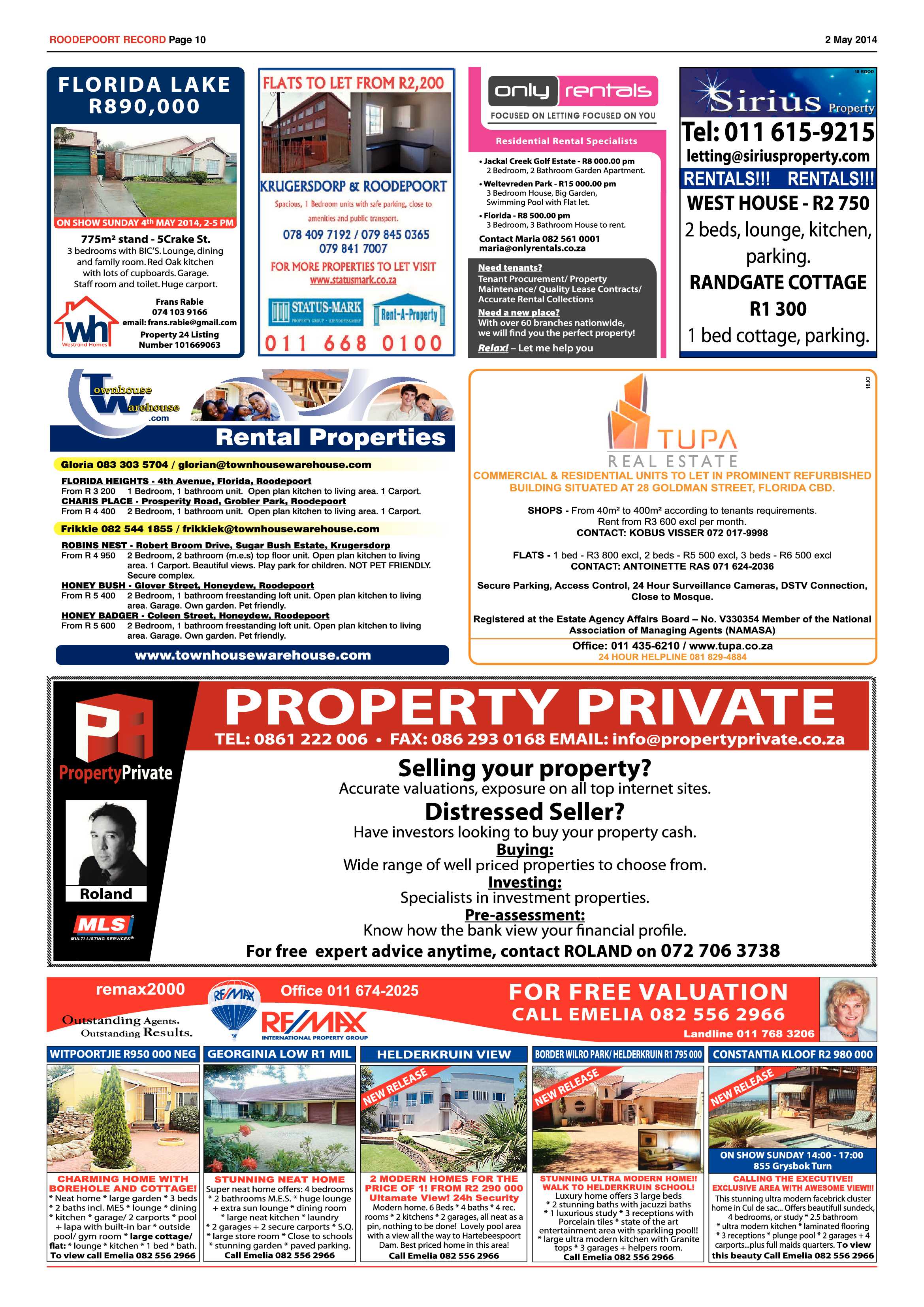 Roodepoort Record 2 May 2014 page 10