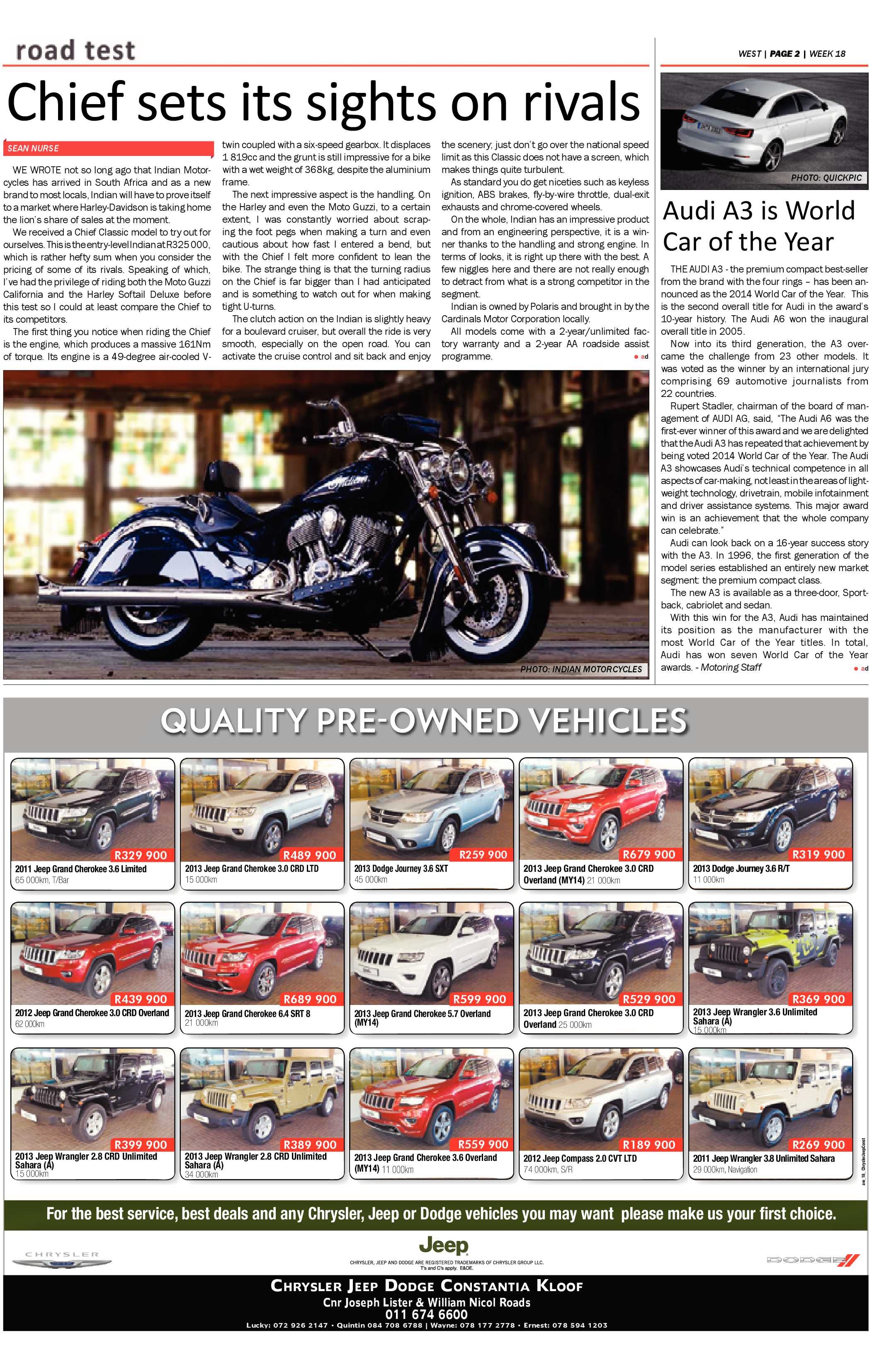 Roodepoort Record 2 May 2014 page 18