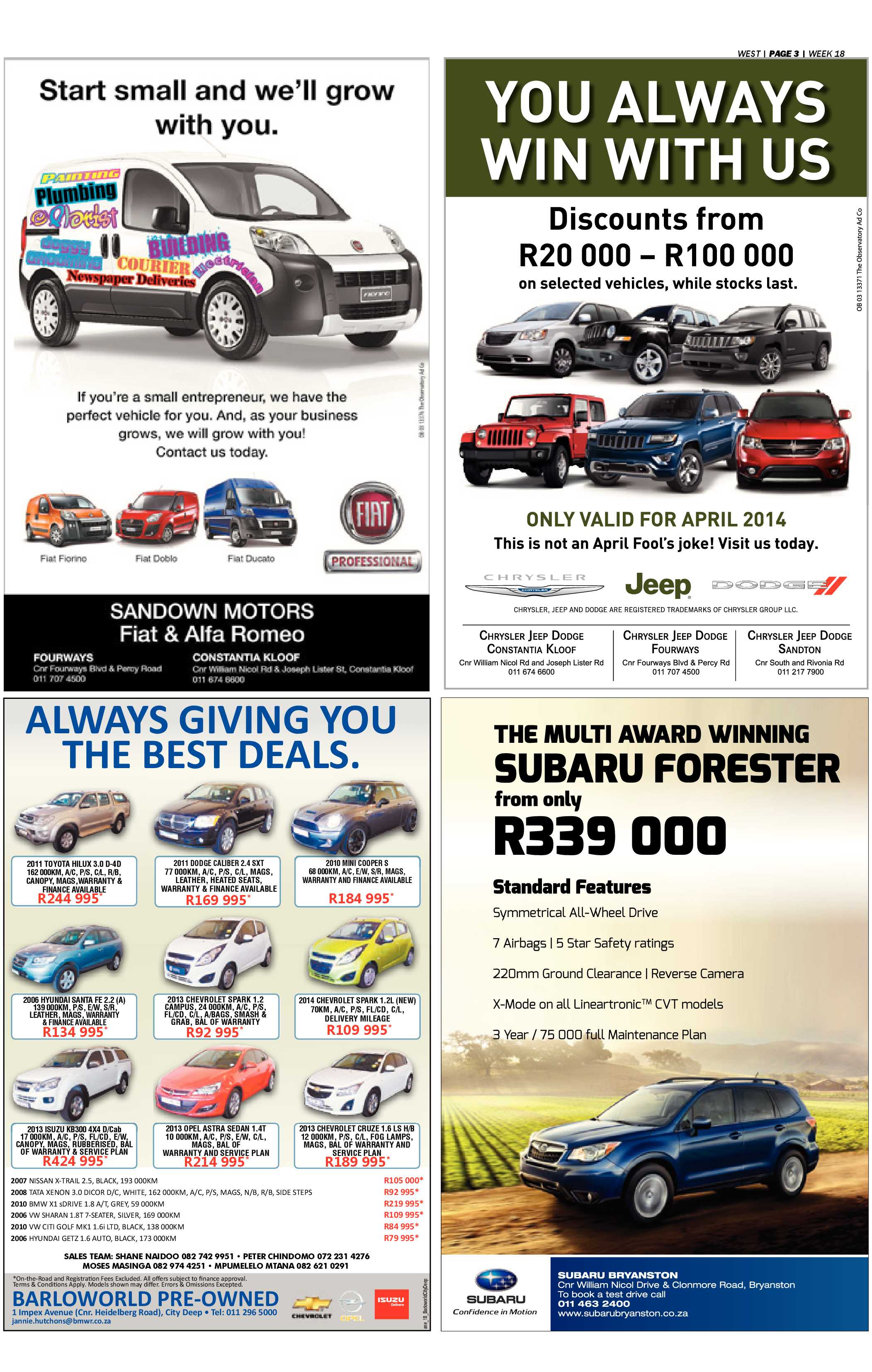 Roodepoort Record 2 May 2014 page 19