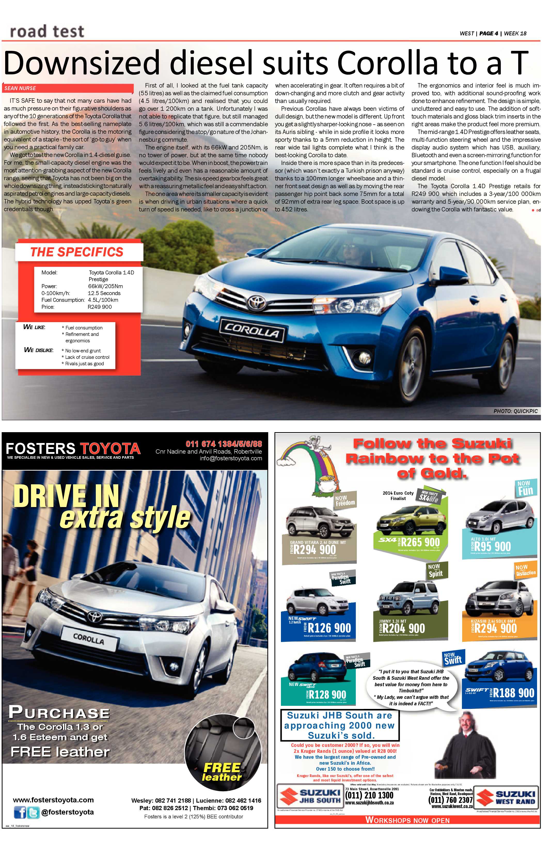 Roodepoort Record 2 May 2014 page 20