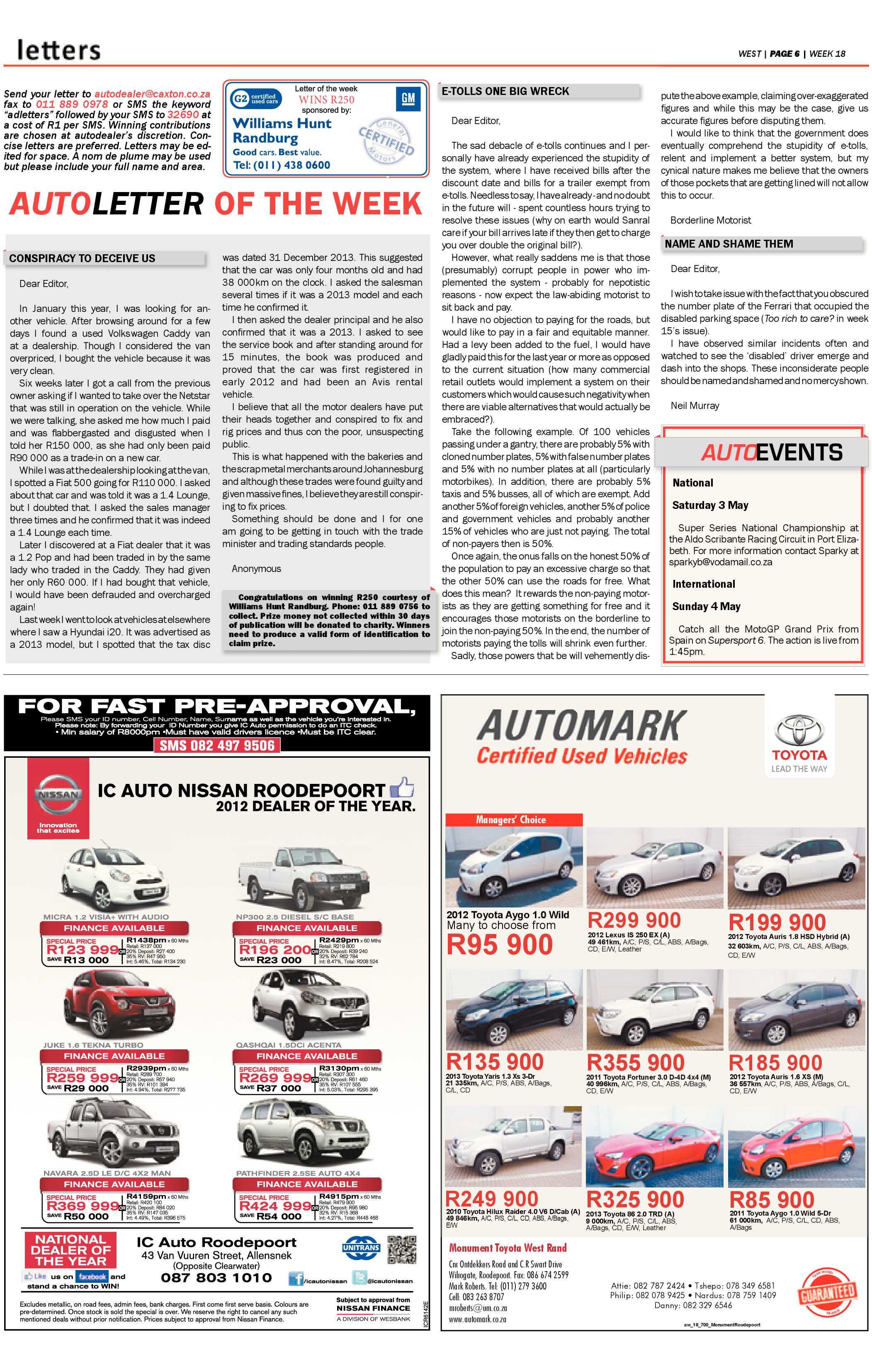 Roodepoort Record 2 May 2014 page 22