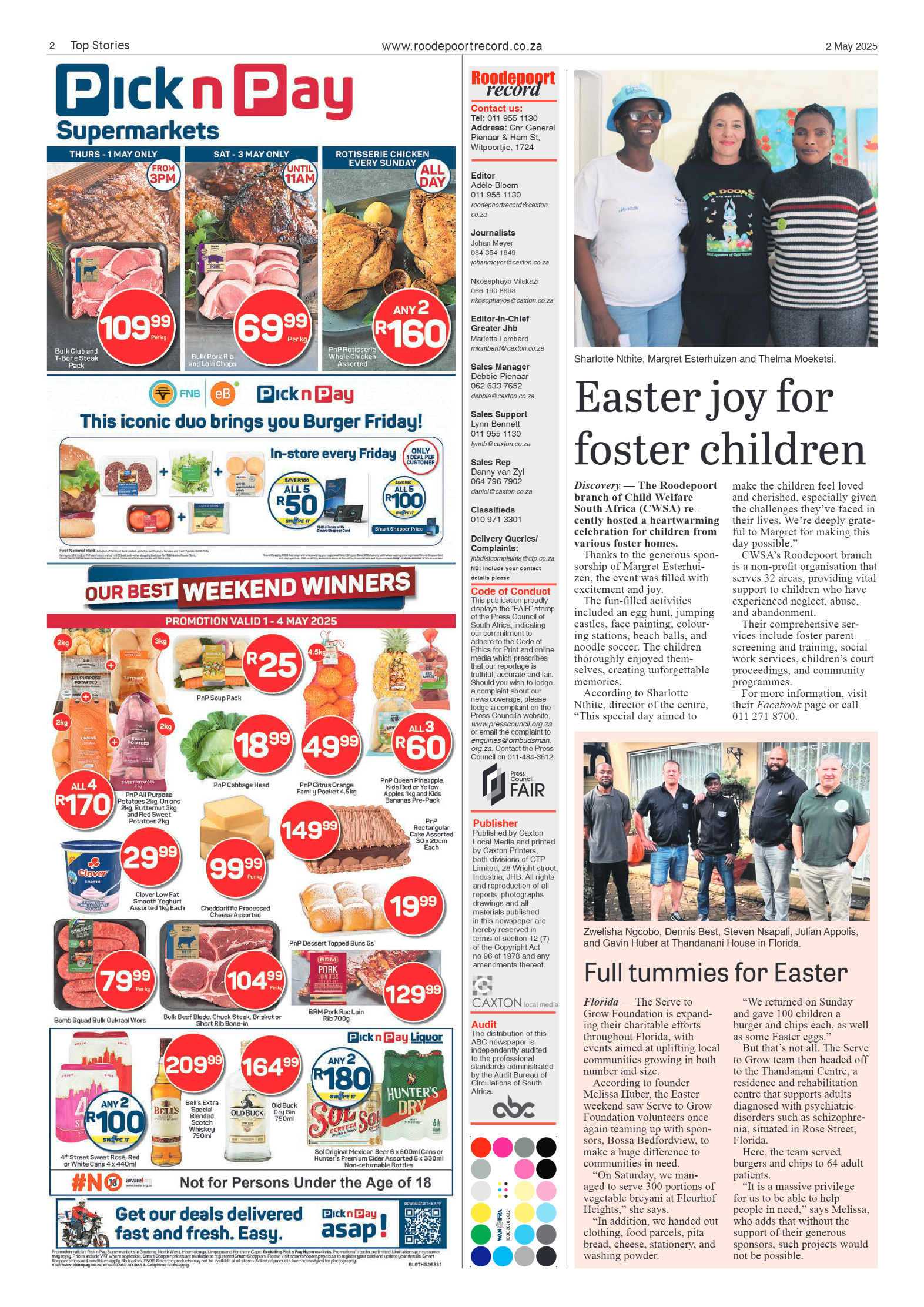 Roodepoort Record 2 May 2025 page 2