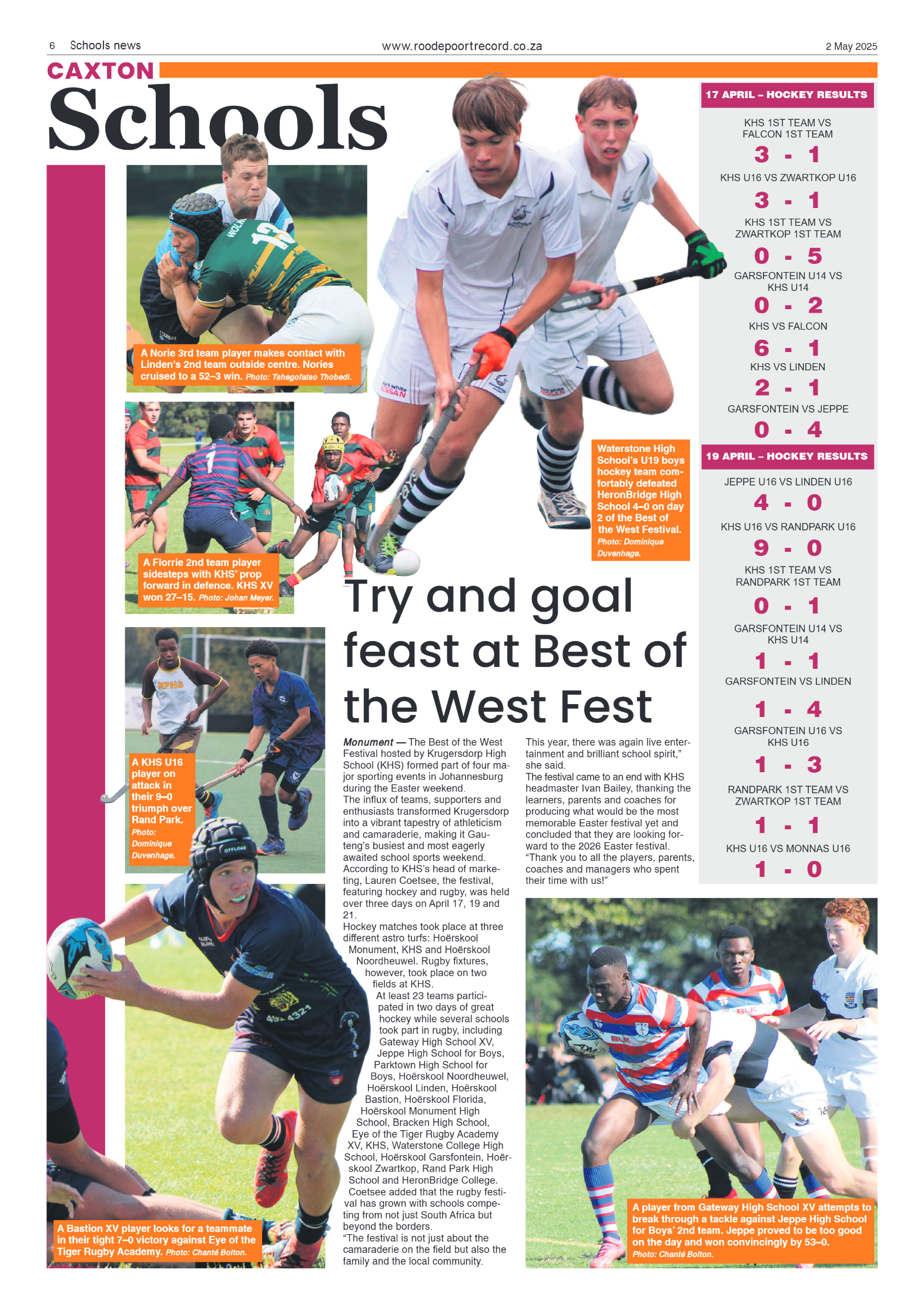 Roodepoort Record 2 May 2025 page 6