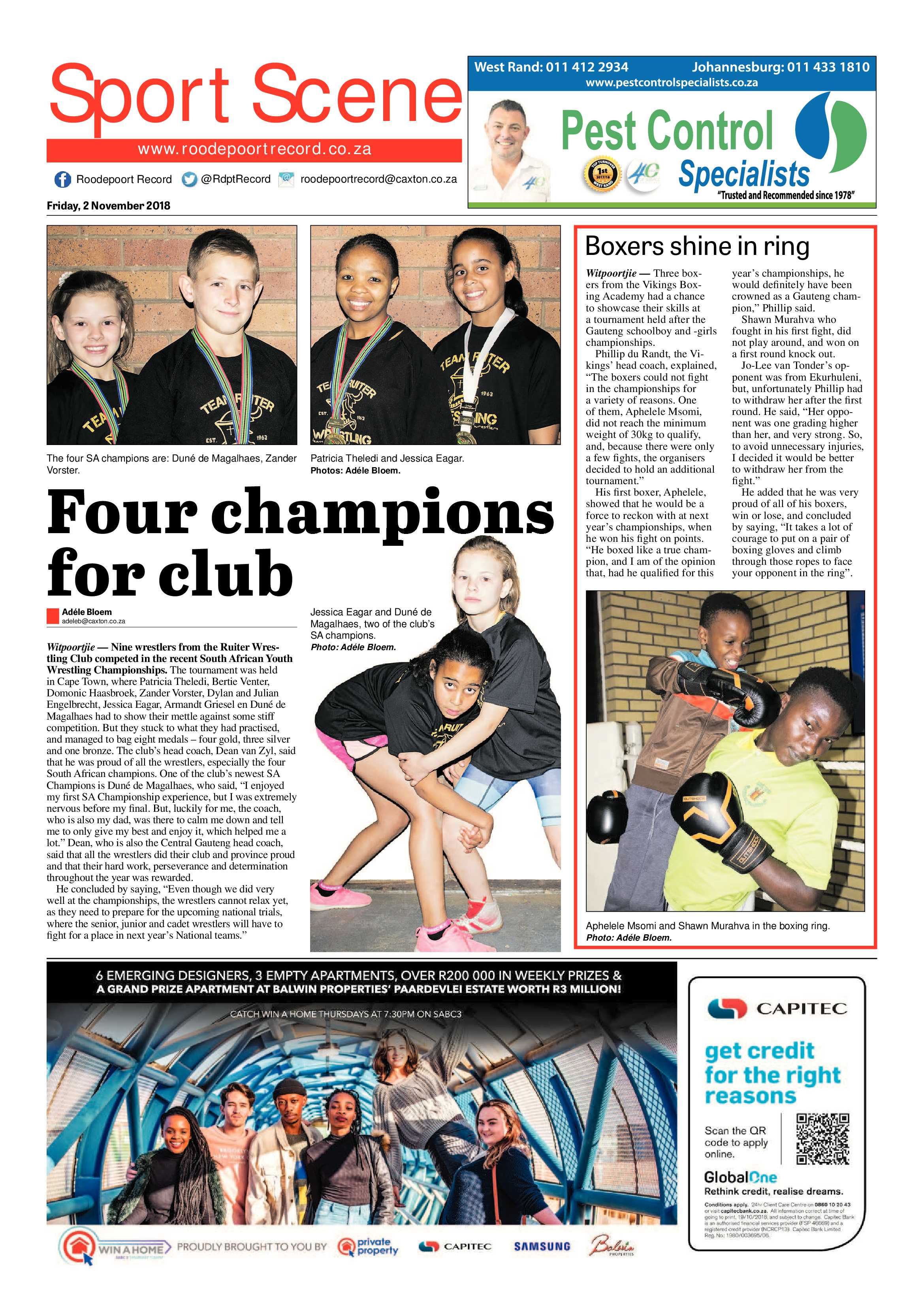 Roodepoort Record 2 November 2018 page 20