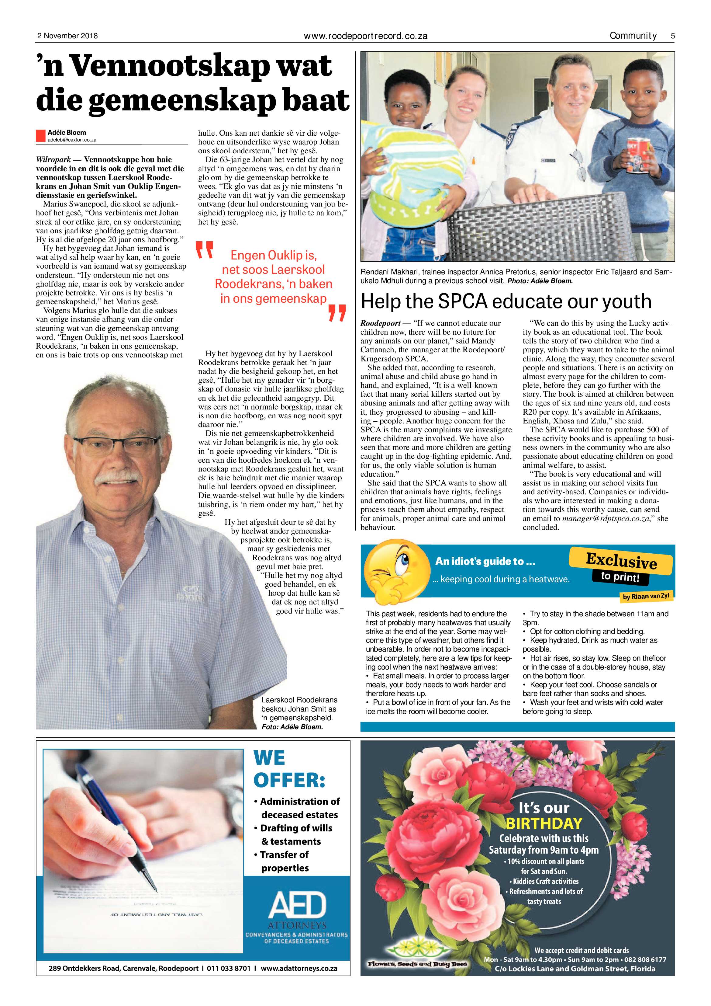 Roodepoort Record 2 November 2018 page 5