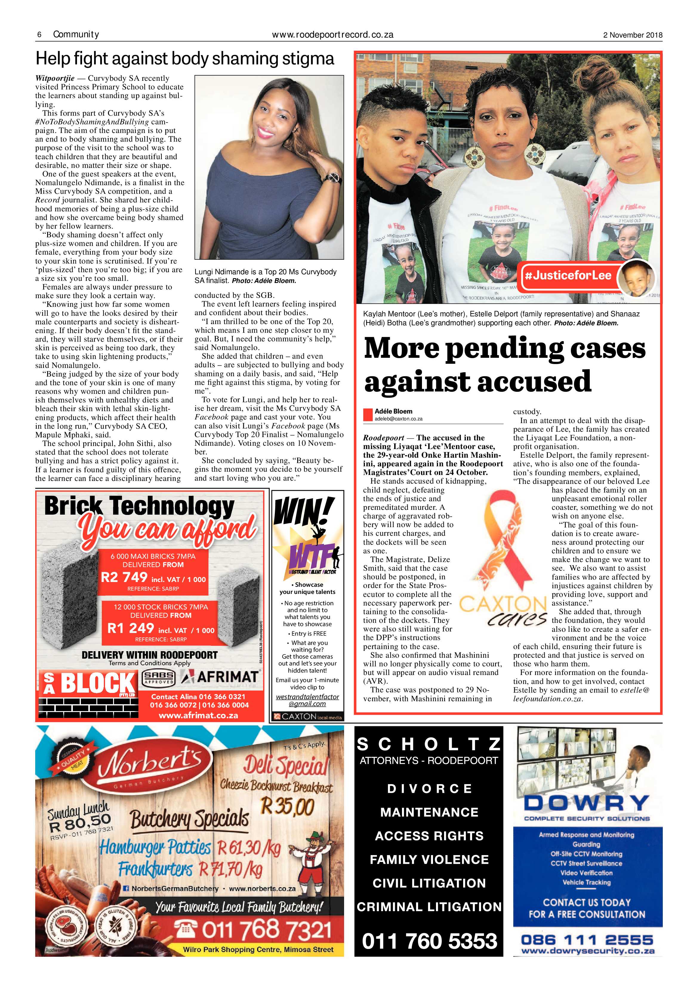 Roodepoort Record 2 November 2018 page 6