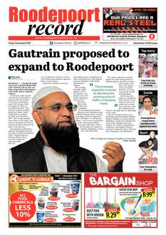 Roodepoort Record 2 November 2018