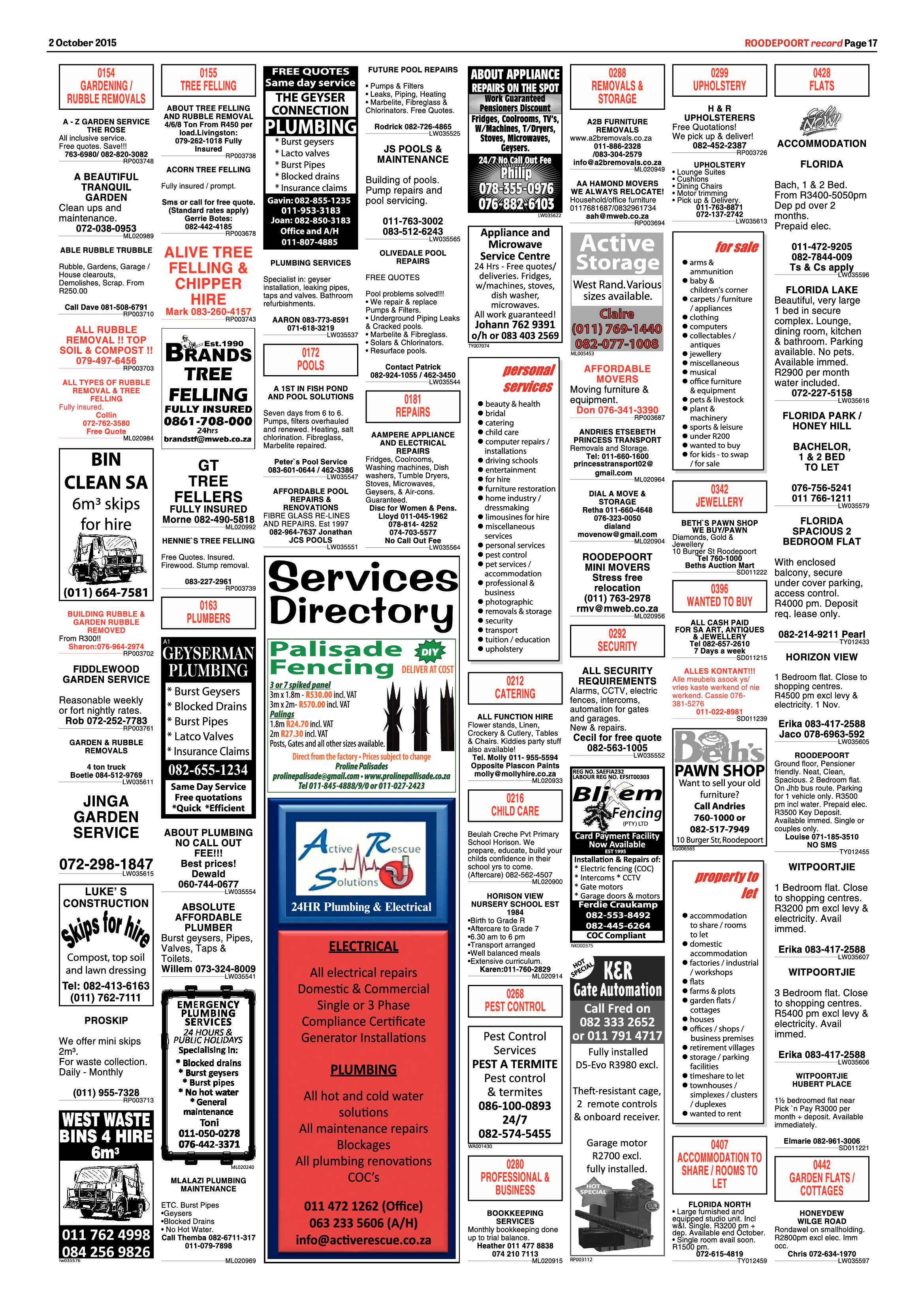 Roodepoort Record 2 October 2015 page 21