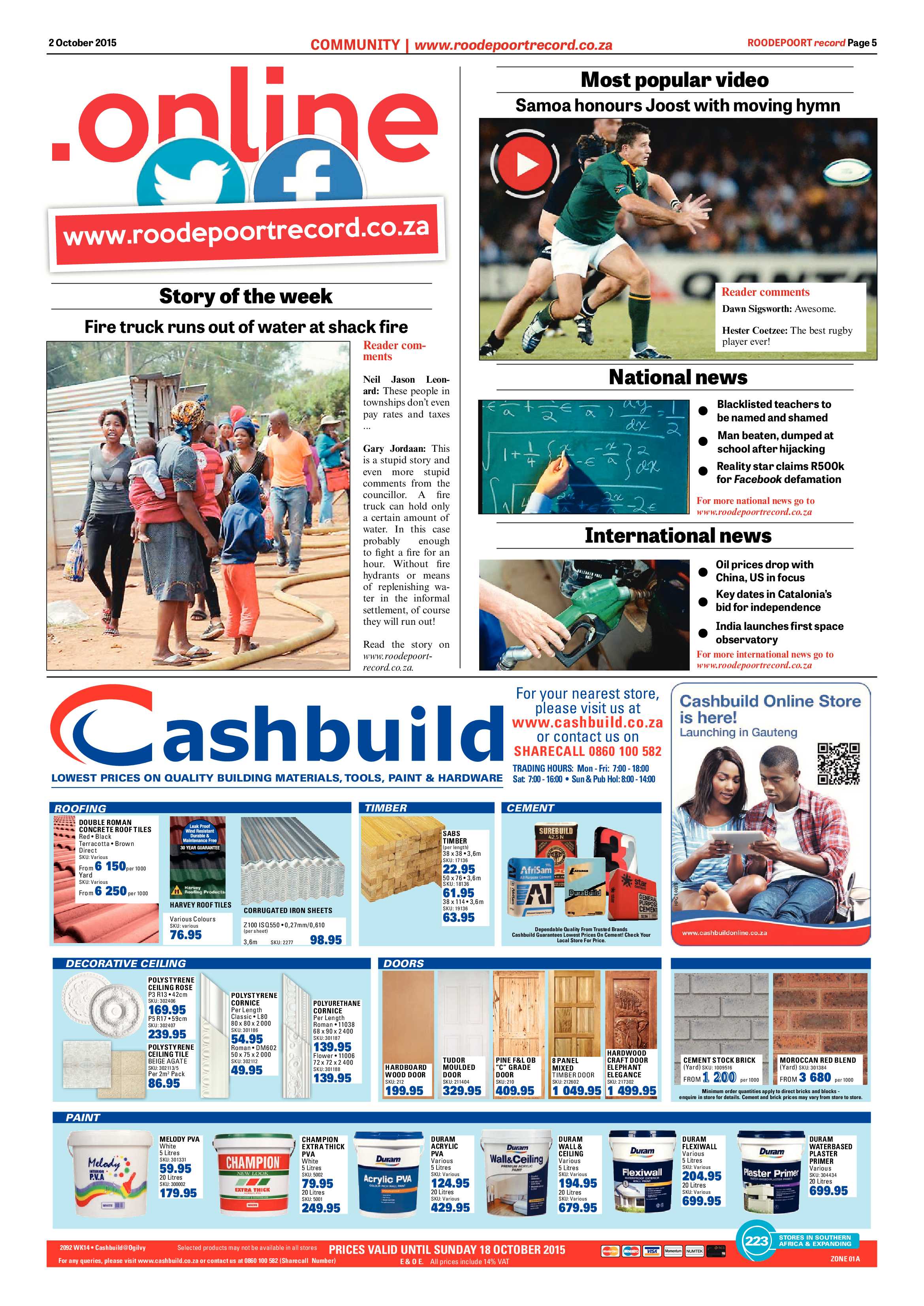Roodepoort Record 2 October 2015 page 5