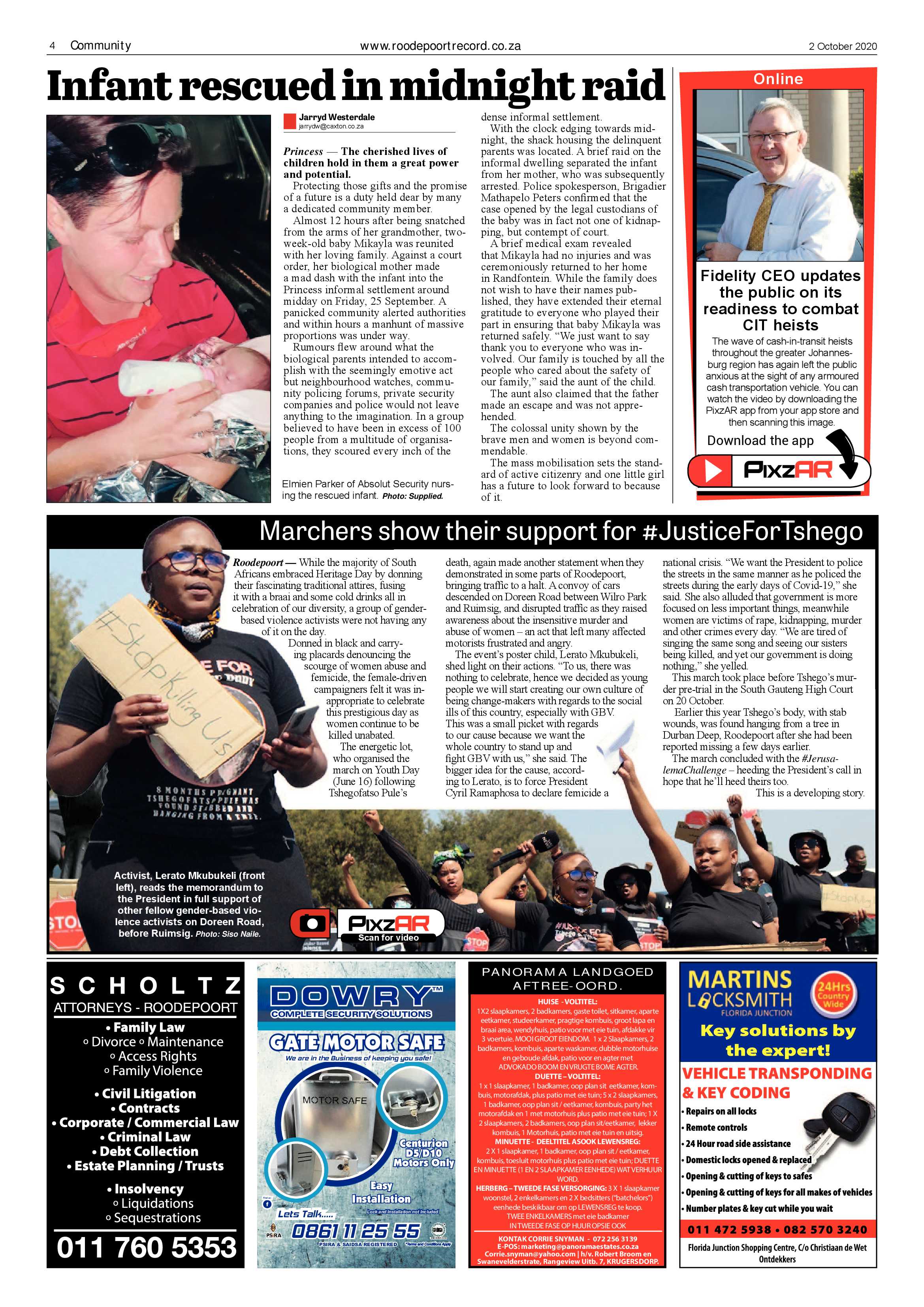 Roodepoort Record 2 October 2020 page 4