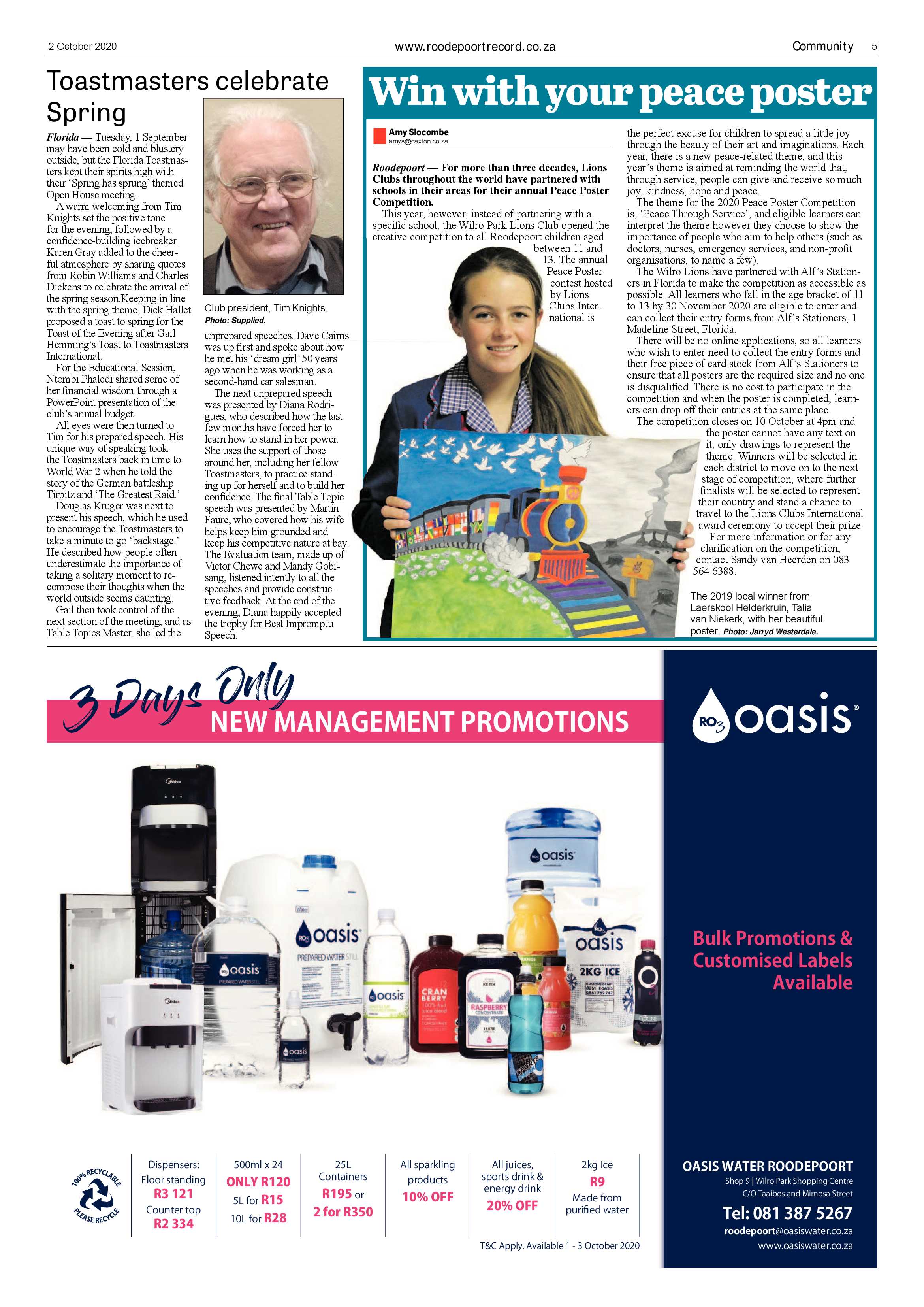 Roodepoort Record 2 October 2020 page 5