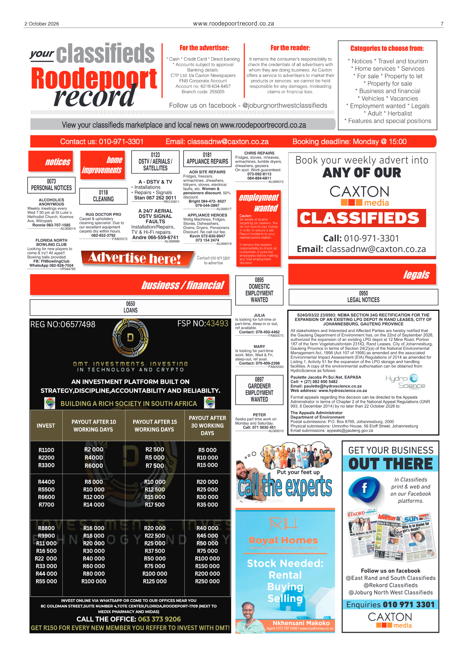 Roodepoort Record 2 October 2026 page 7