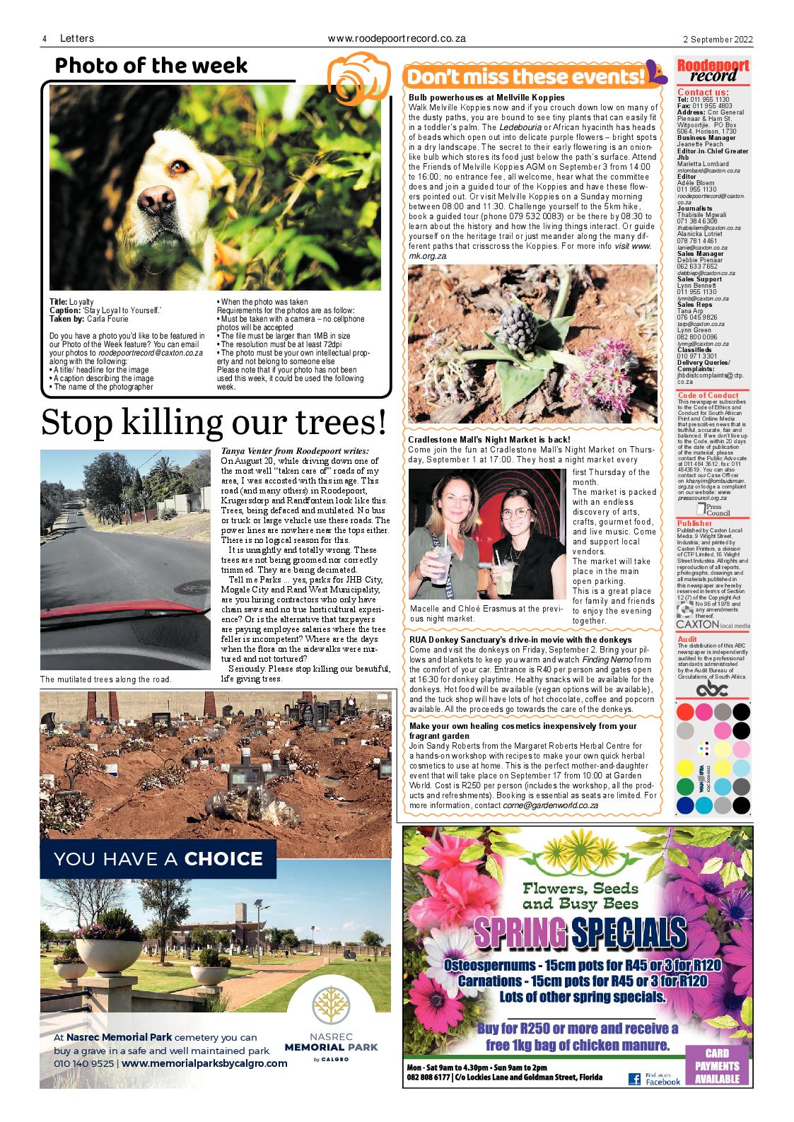 Roodepoort Record 2 September 2022 page 4