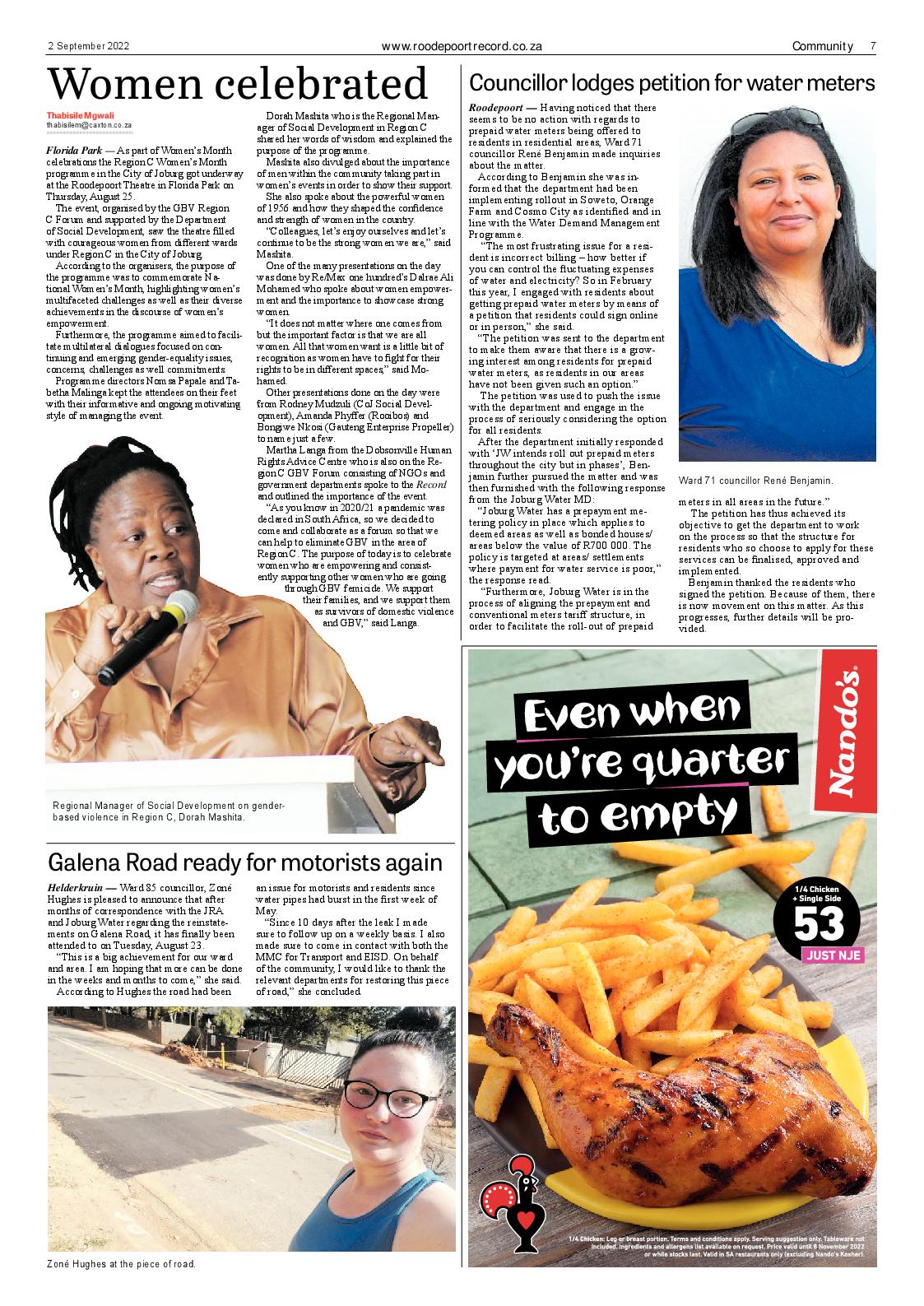 Roodepoort Record 2 September 2022 page 7