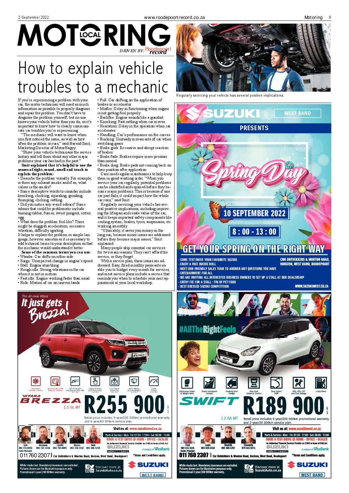 Roodepoort Record 2 September 2022 page 9