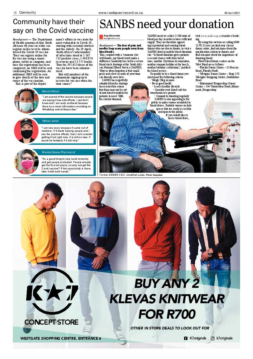 Roodepoort Record 30 April 2021 page 12