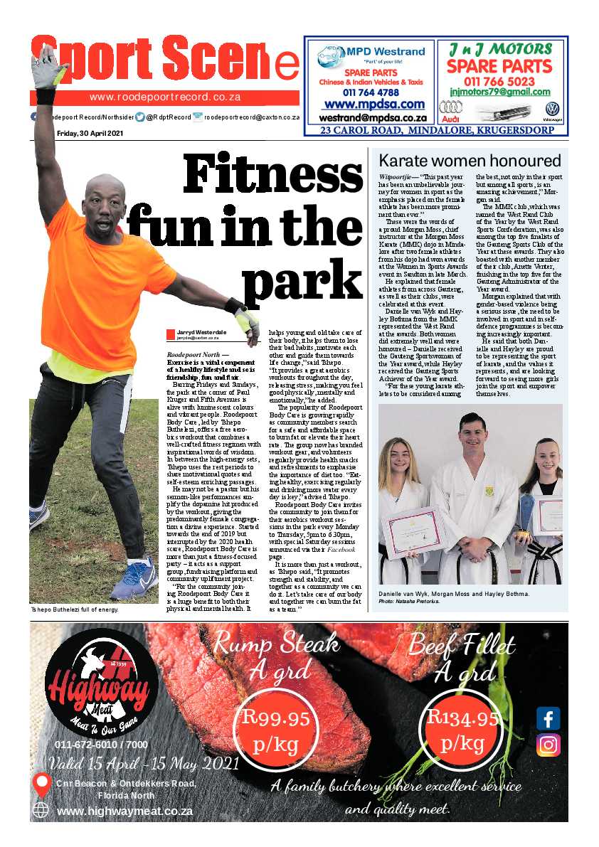 Roodepoort Record 30 April 2021 page 20