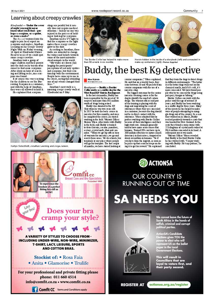 Roodepoort Record 30 April 2021 page 7