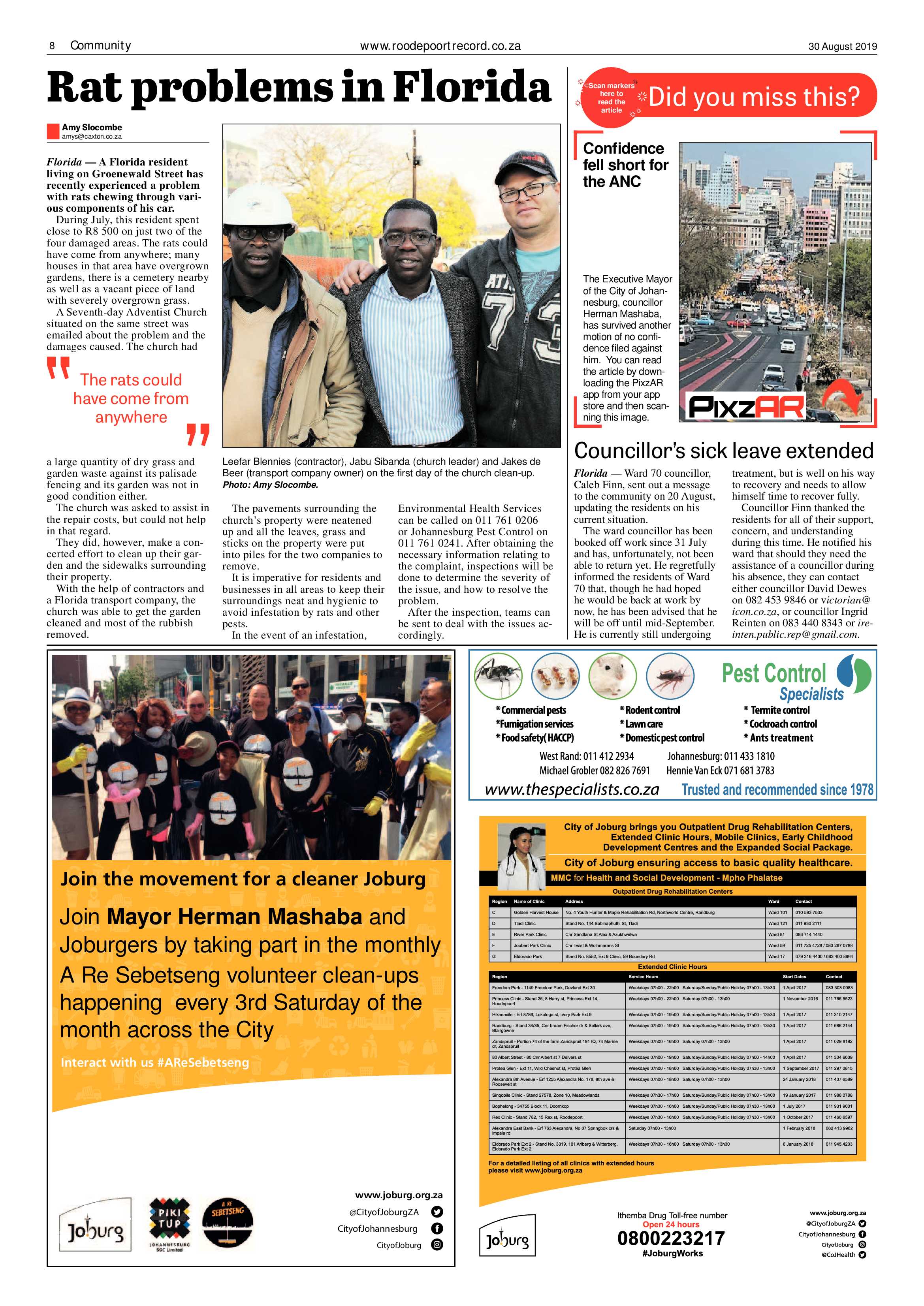 Roodepoort Record 30 August 2019 page 8