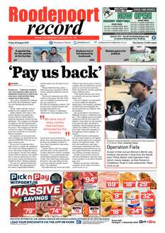 Roodepoort Record 30 August 2019