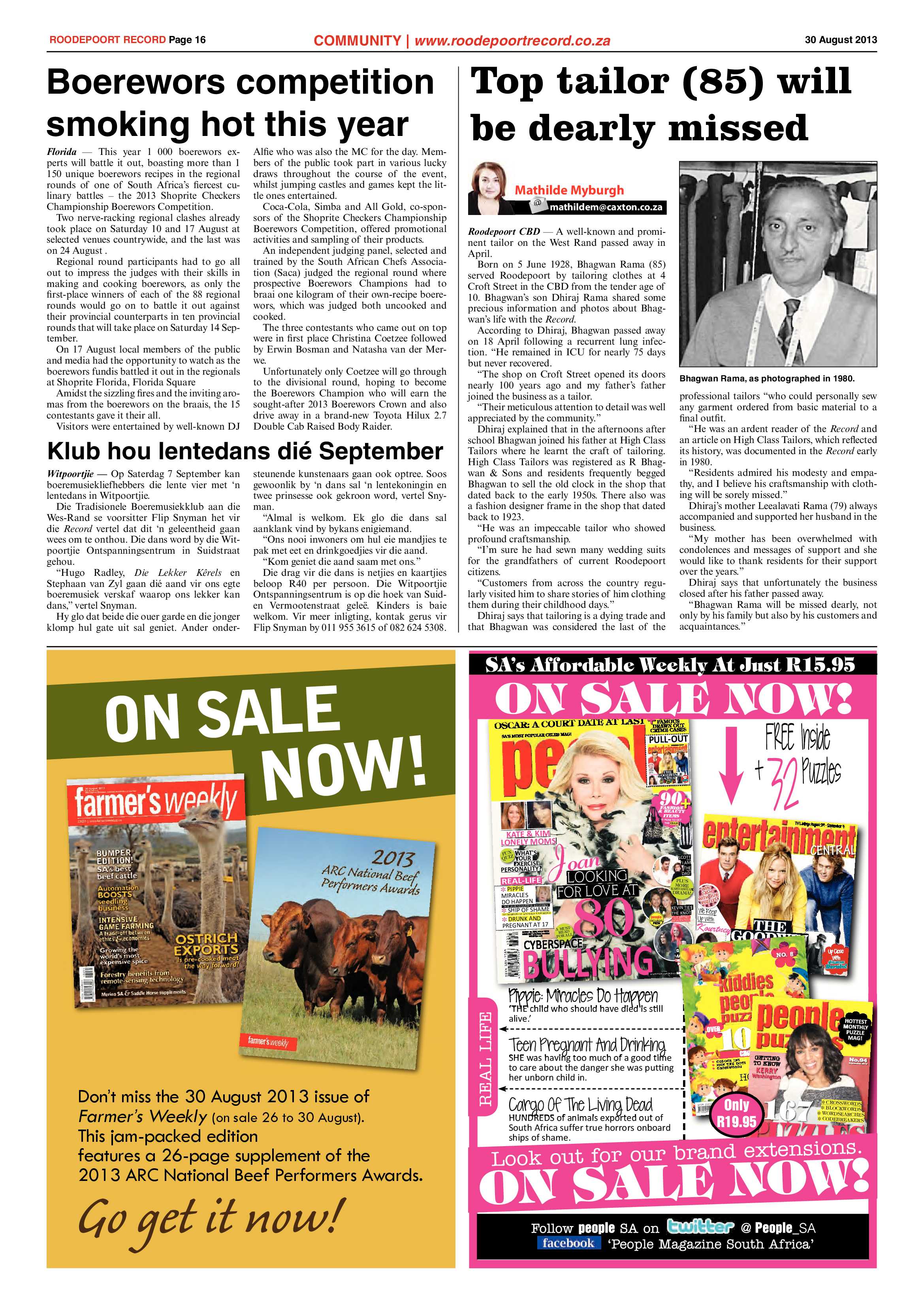 Roodepoort Record 30 Augustus 2013 page 16