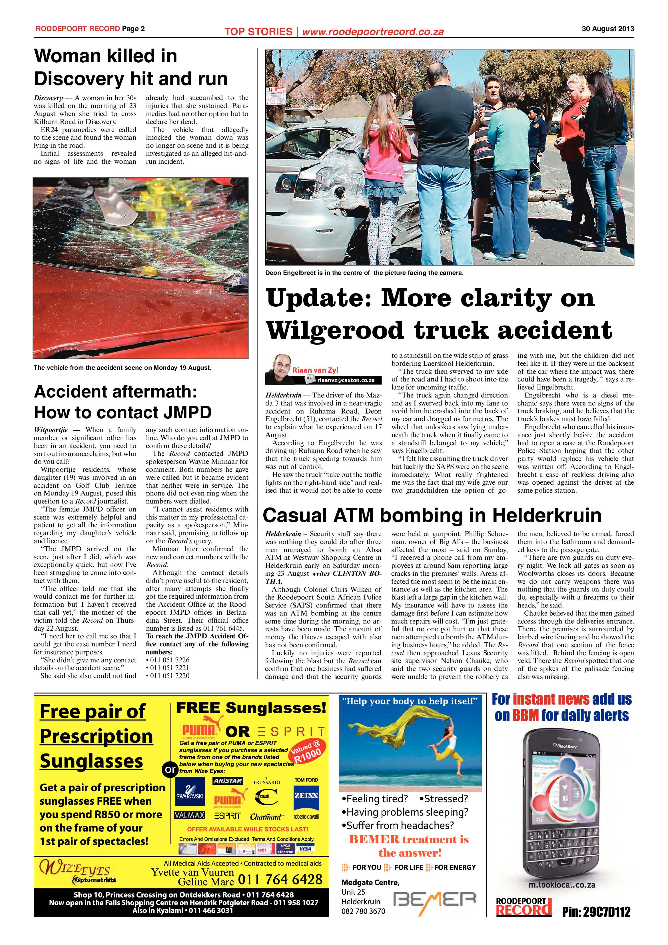 Roodepoort Record 30 Augustus 2013 page 2