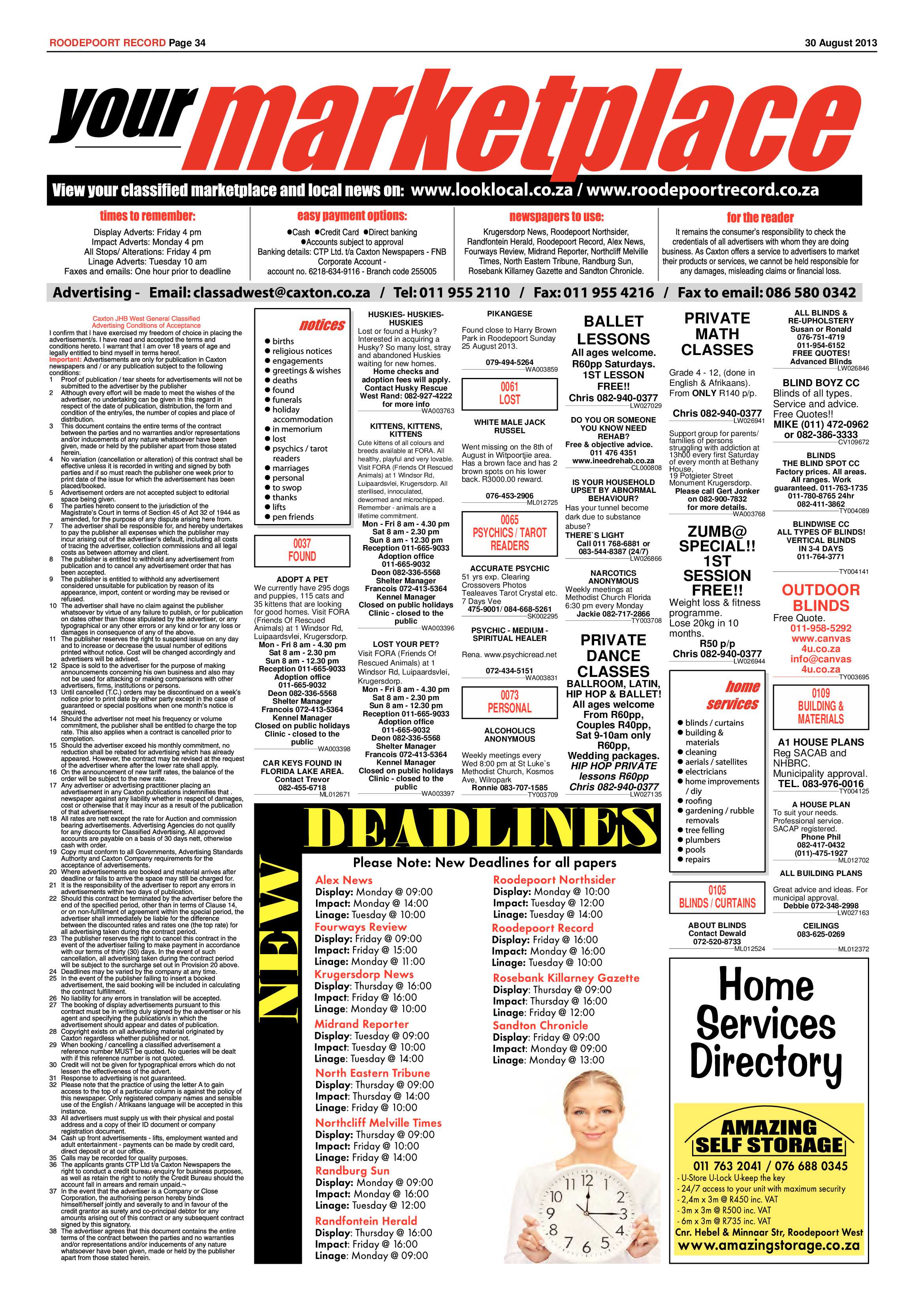 Roodepoort Record 30 Augustus 2013 page 34