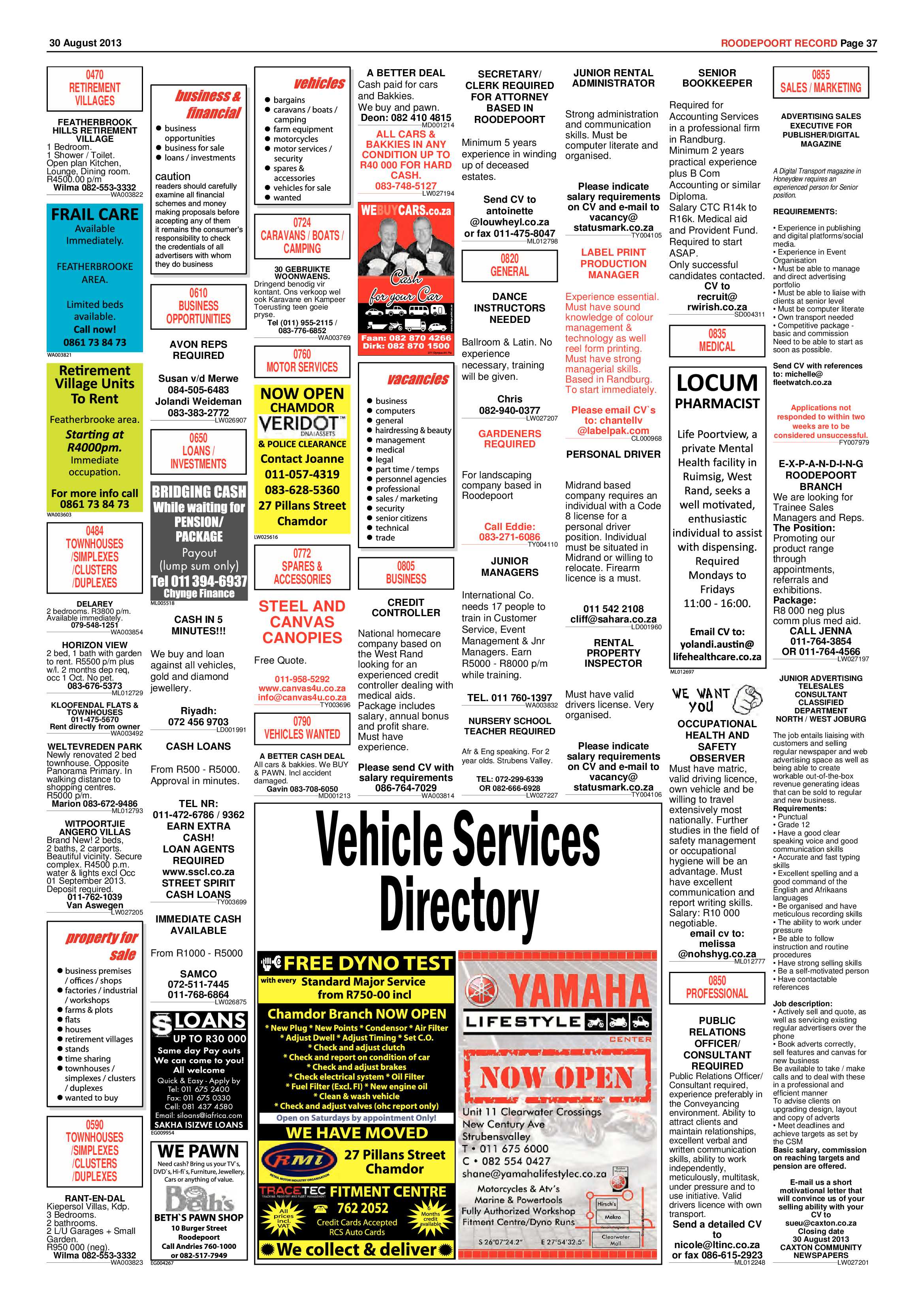 Roodepoort Record 30 Augustus 2013 page 37