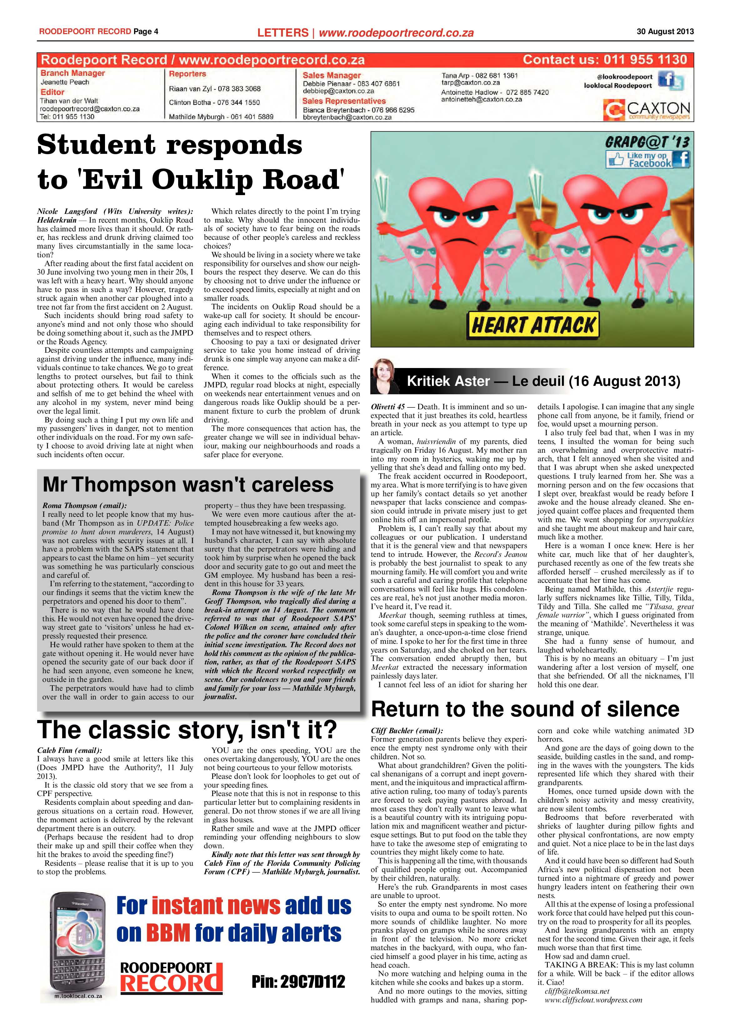 Roodepoort Record 30 Augustus 2013 page 4