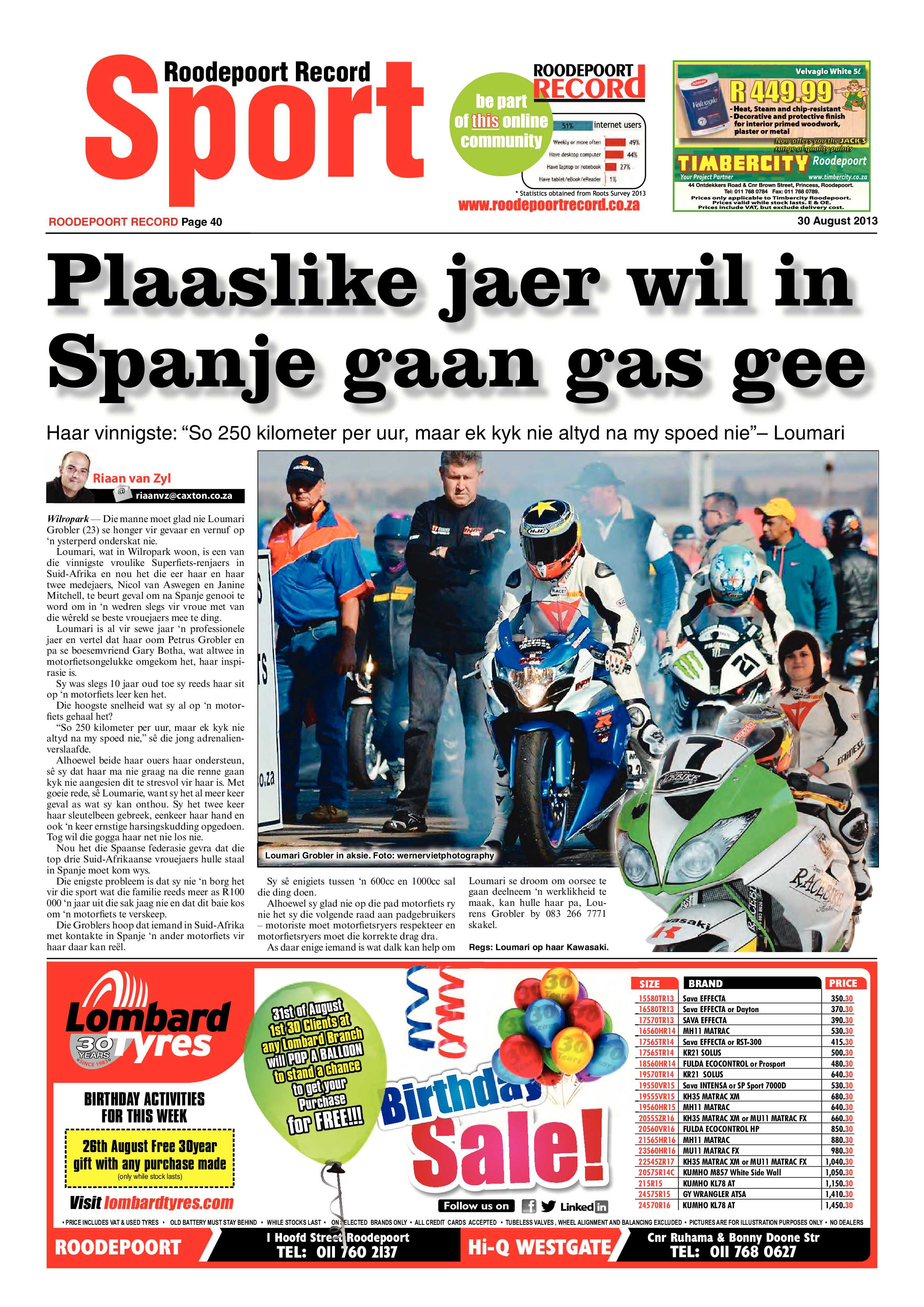 Roodepoort Record 30 Augustus 2013 page 40