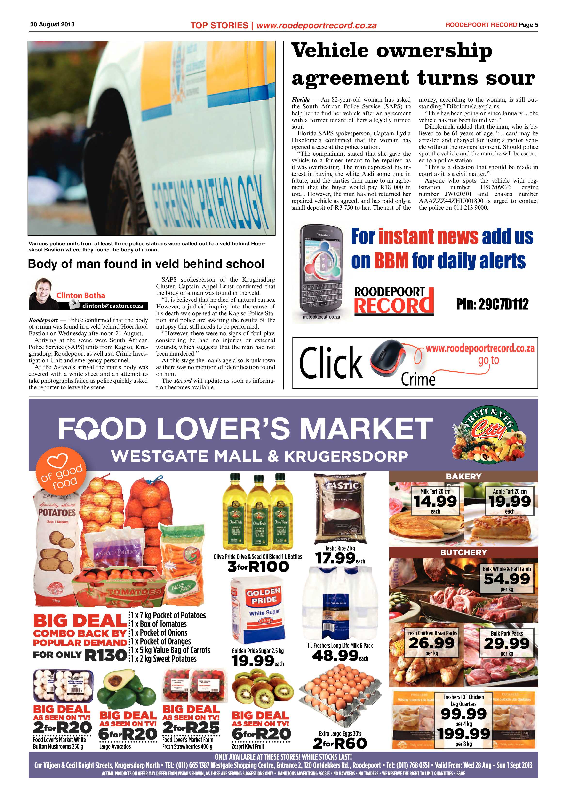 Roodepoort Record 30 Augustus 2013 page 5
