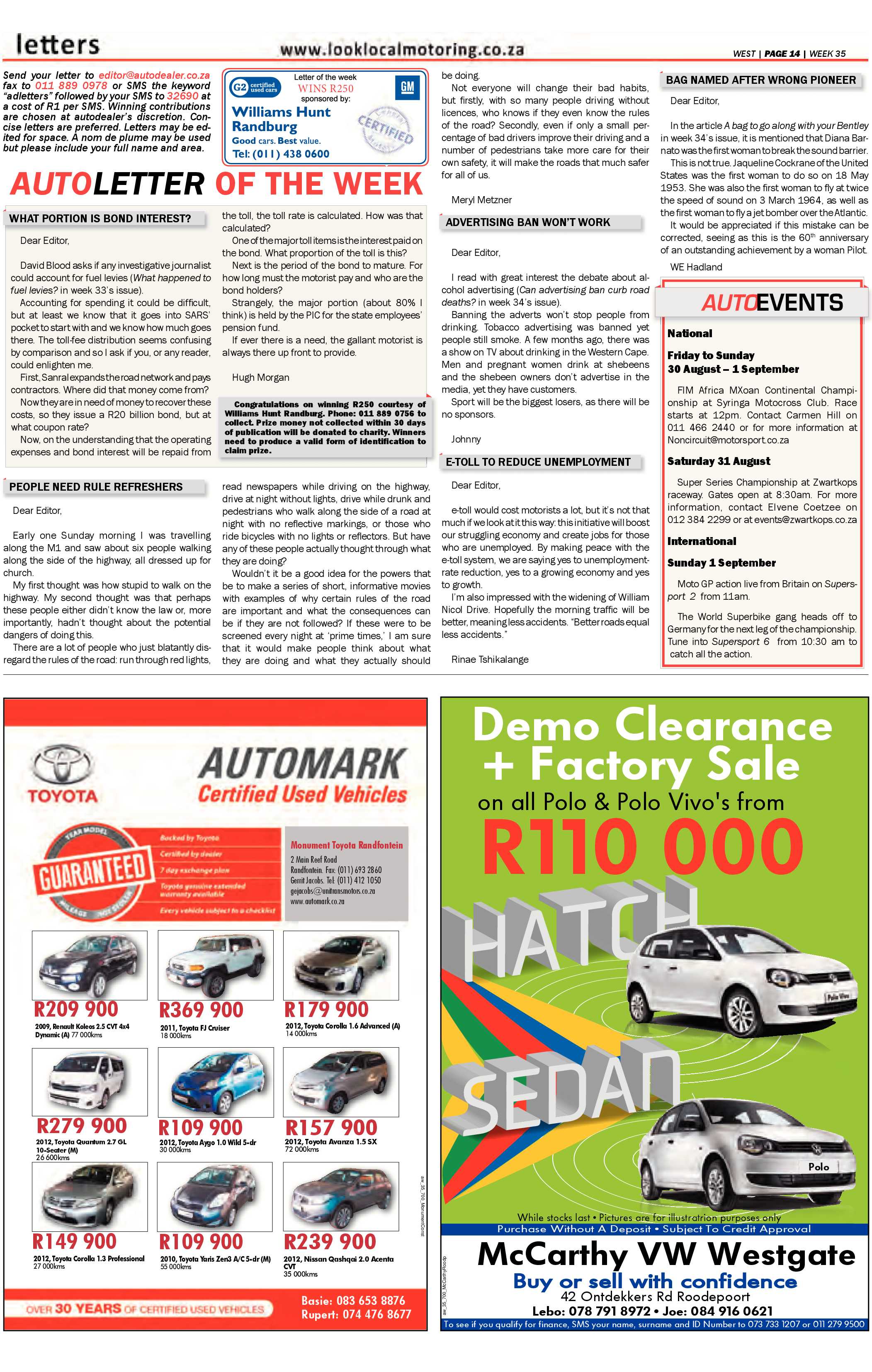 Roodepoort Record 30 Augustus 2013 page 54