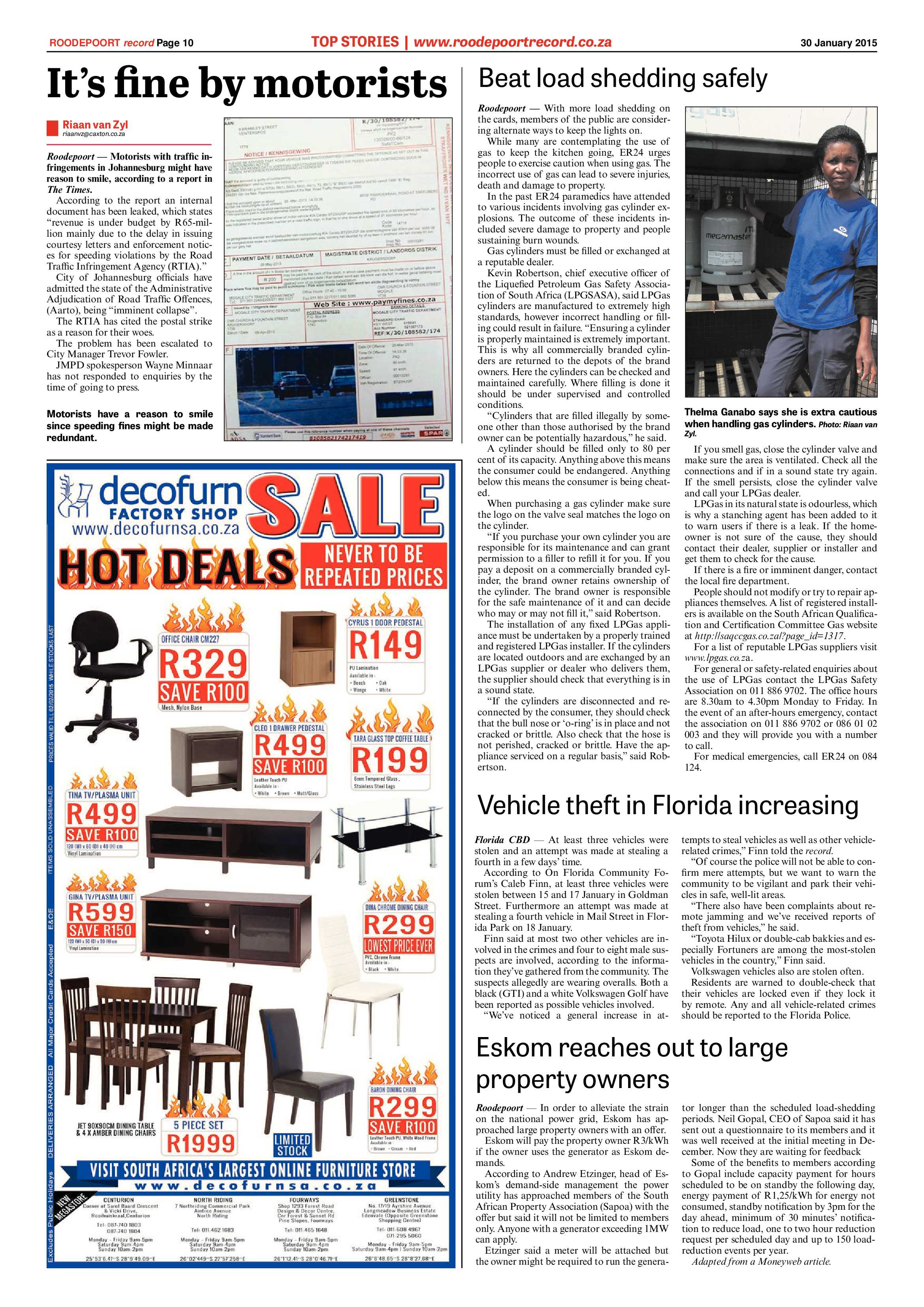 Roodepoort Record 30 January 2015 page 10