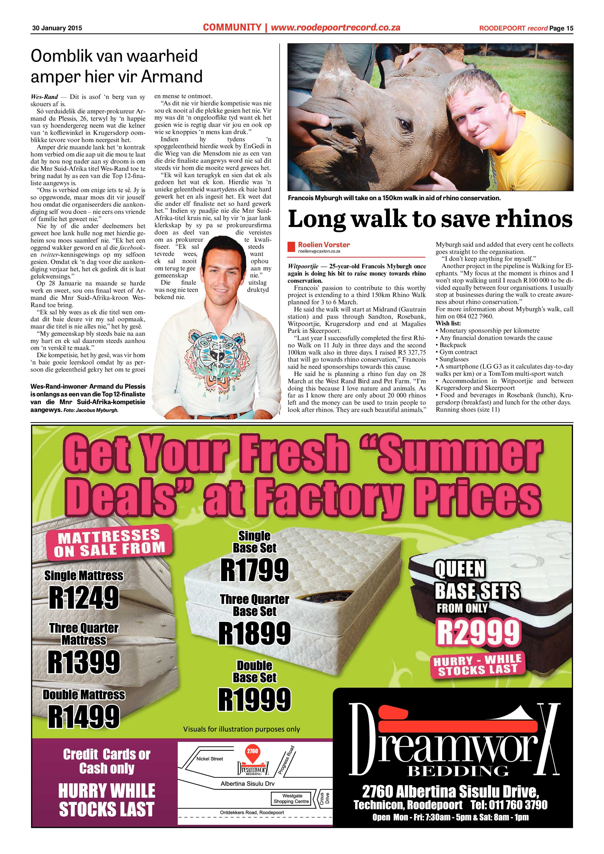 Roodepoort Record 30 January 2015 page 15