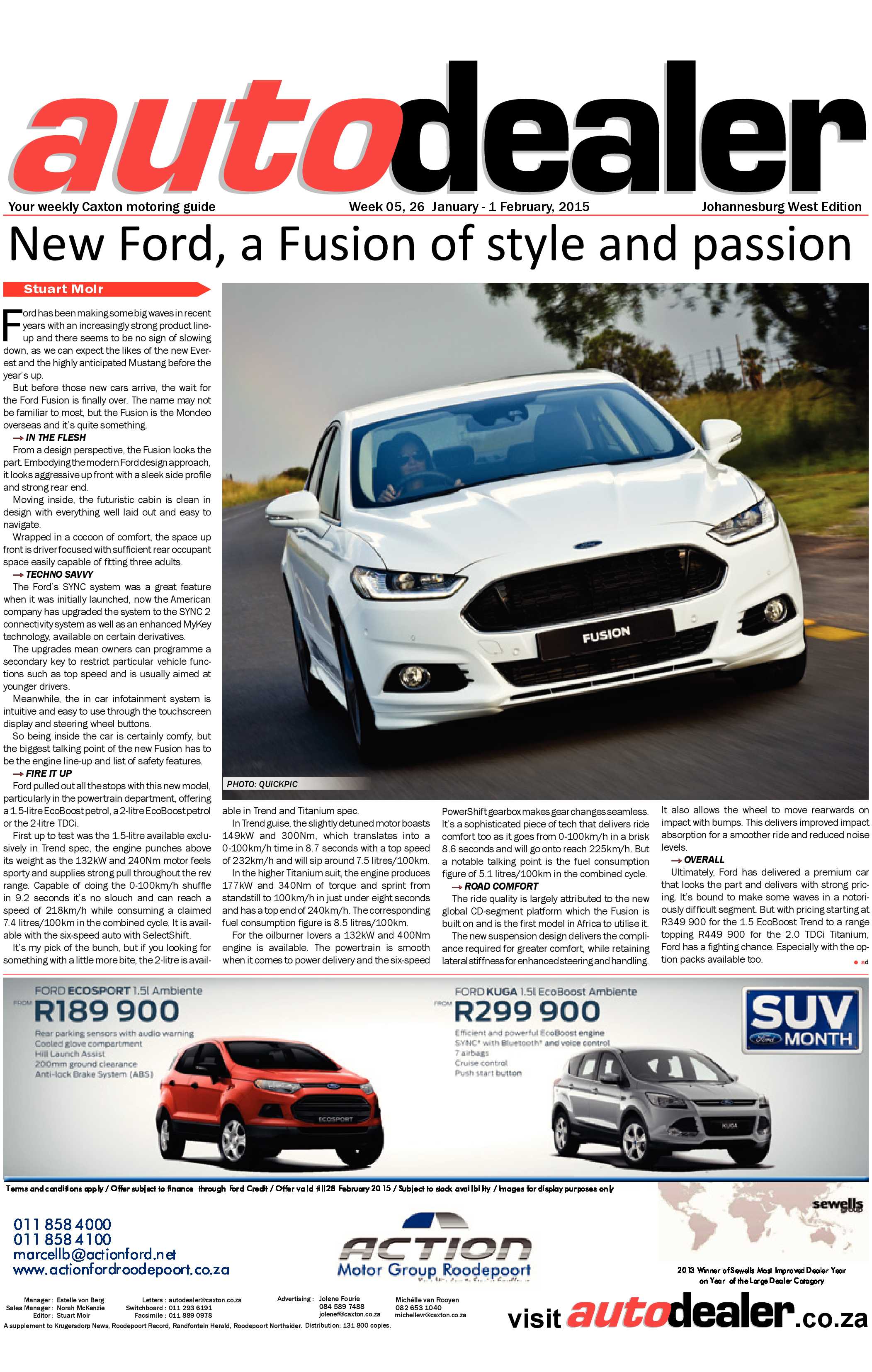 Roodepoort Record 30 January 2015 page 29