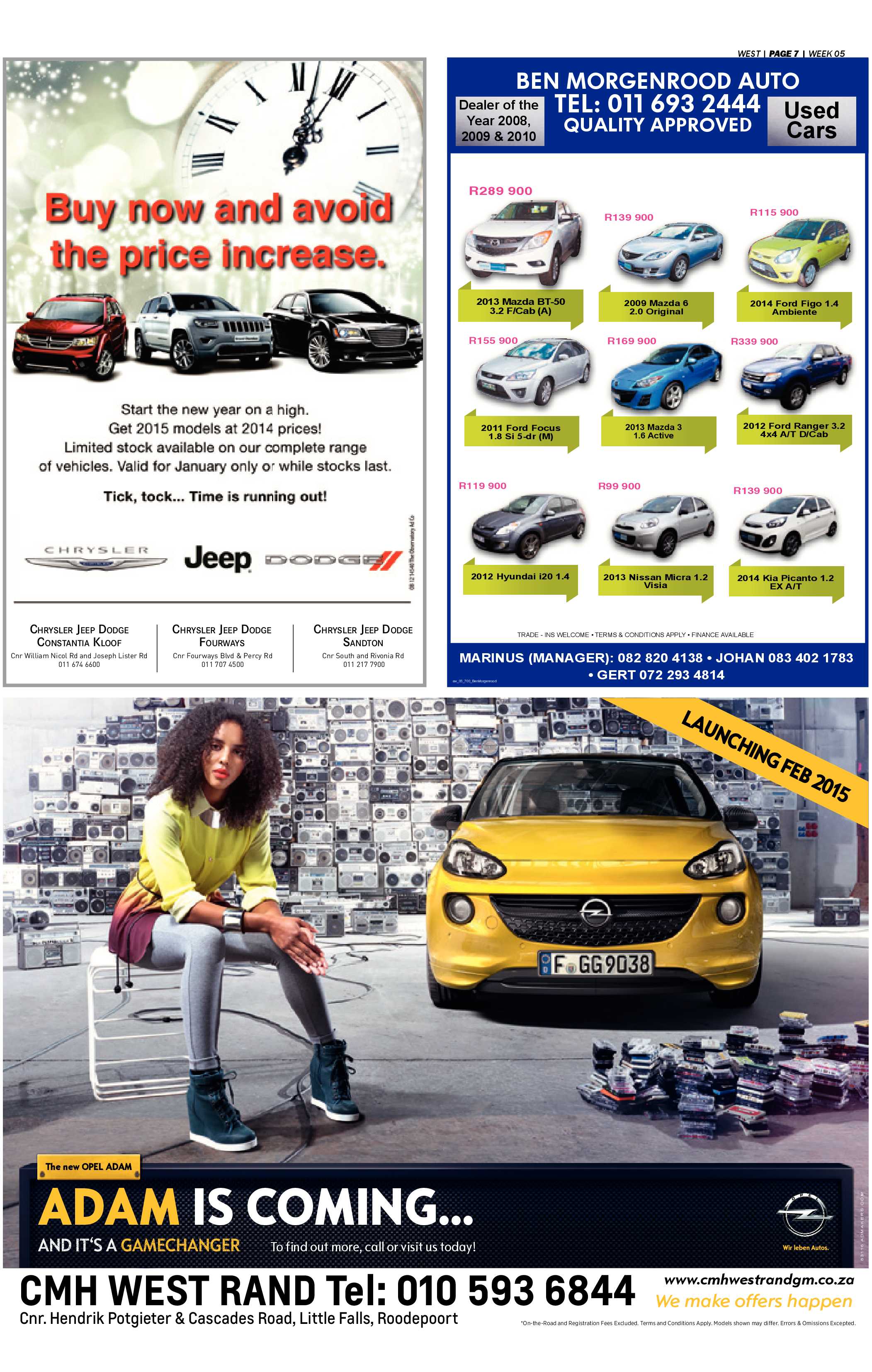 Roodepoort Record 30 January 2015 page 35