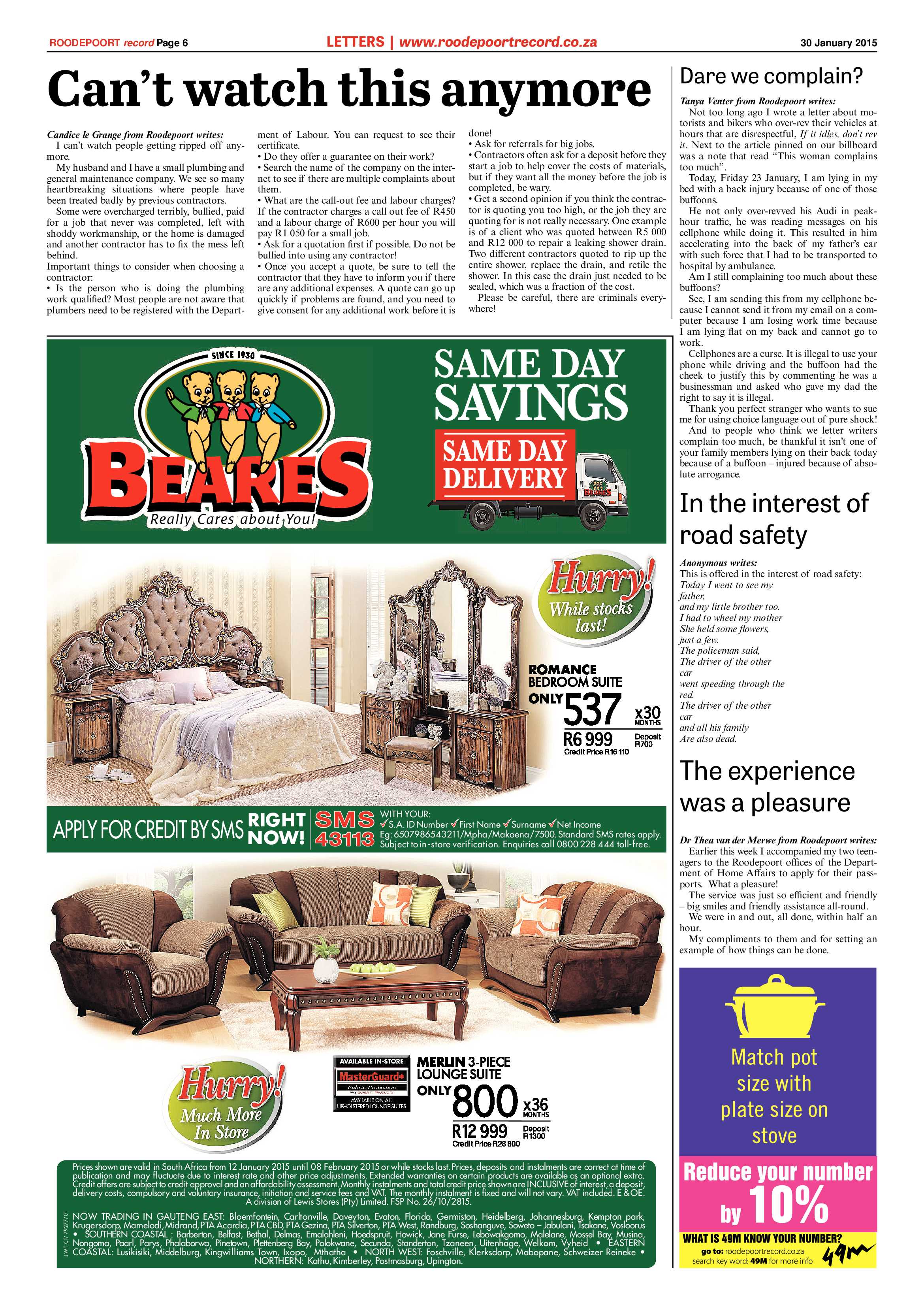 Roodepoort Record 30 January 2015 page 6